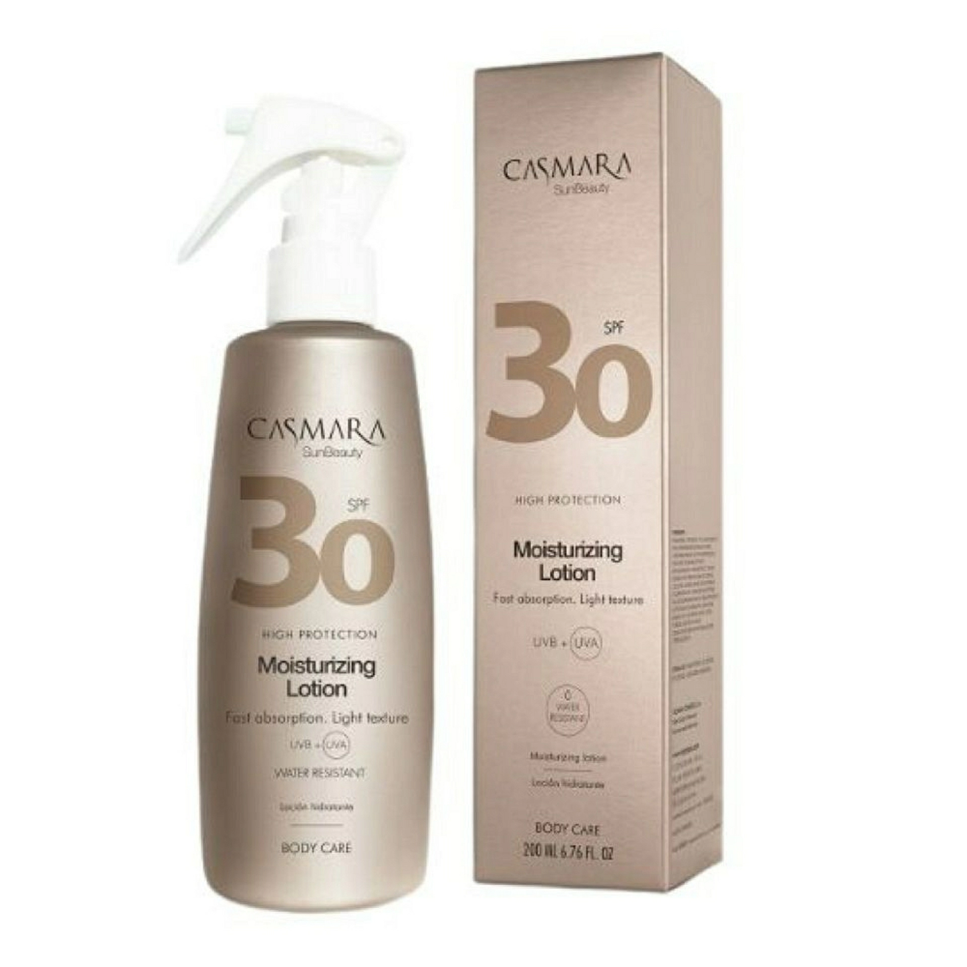 Moisturizing Lotion SPF30 | Loción Corporal hidratante 200ml - Sun Beauty - Casmara ®