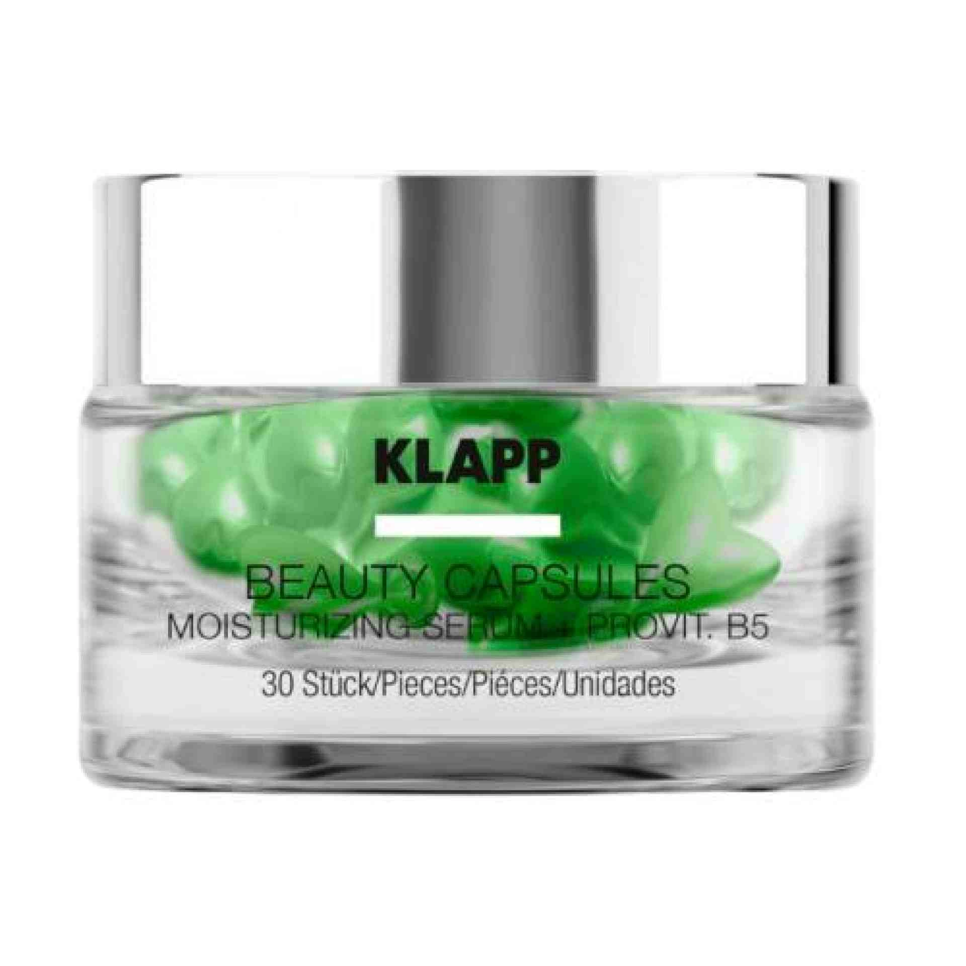 Moisturizing Serum + Provit. B5 | Suero Humectante 30 x 0.4 ml - Beauty Capsules - Klapp ®