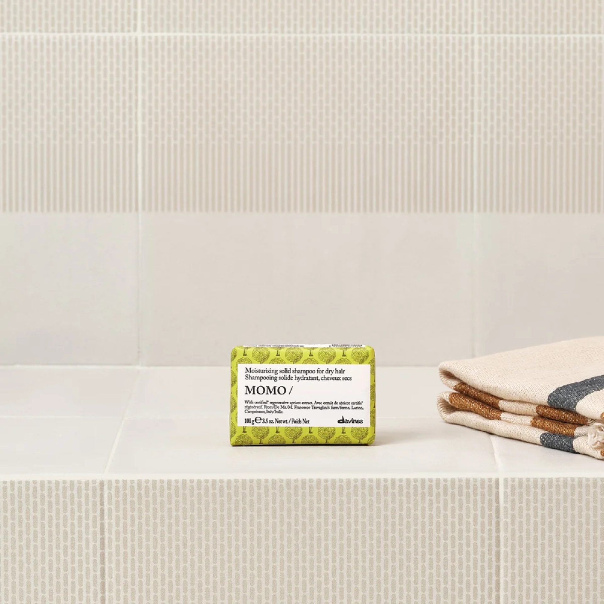 MOMO / Shampoo Bar | Champú hidratante sólido 100g - Essential Haircare - Davines ®