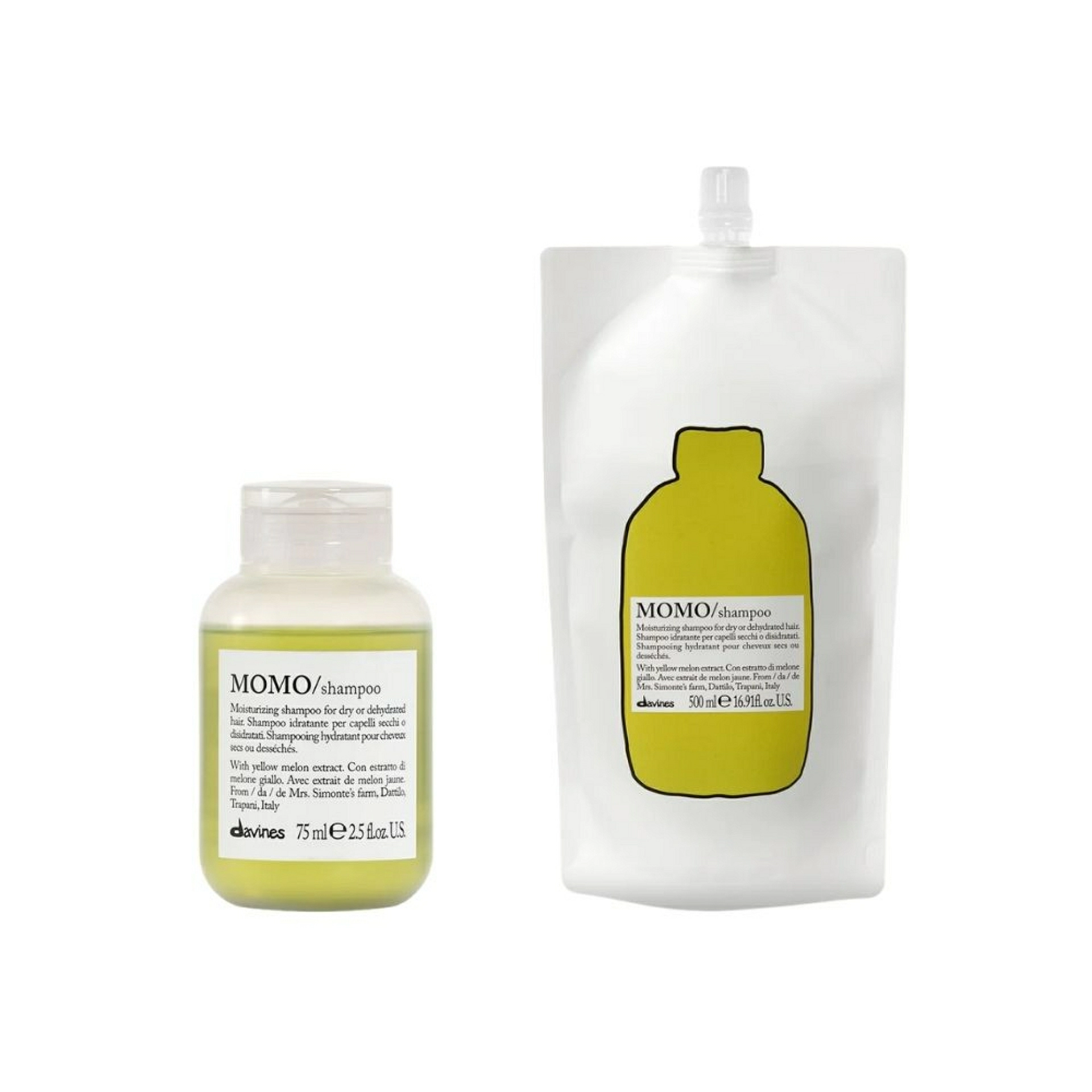 MOMO / Shampoo | Champú hidratante - Essential Haircare - Davines ®