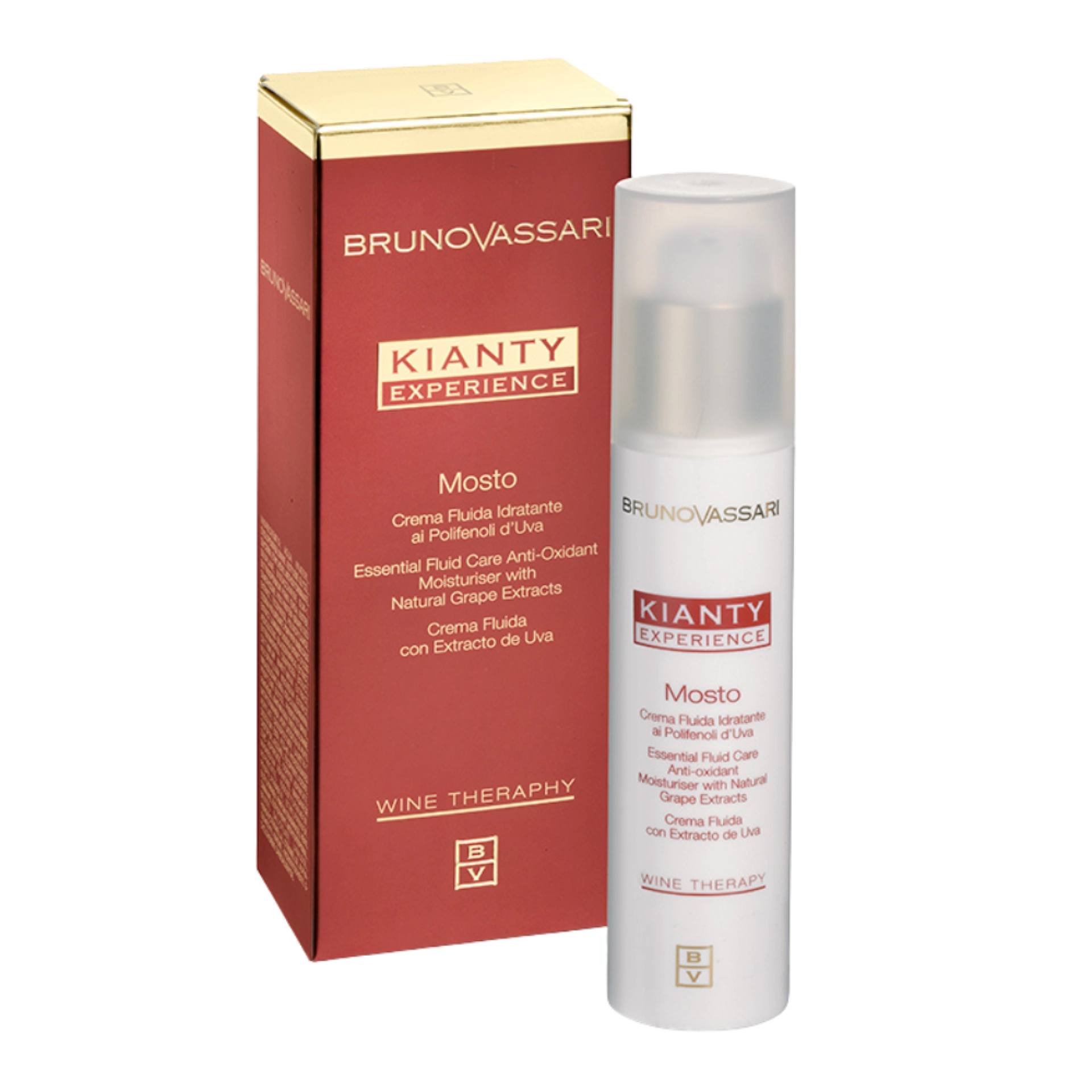 Mosto | Crema hidratante 50ml - Kianty Experience - Bruno Vassari ®