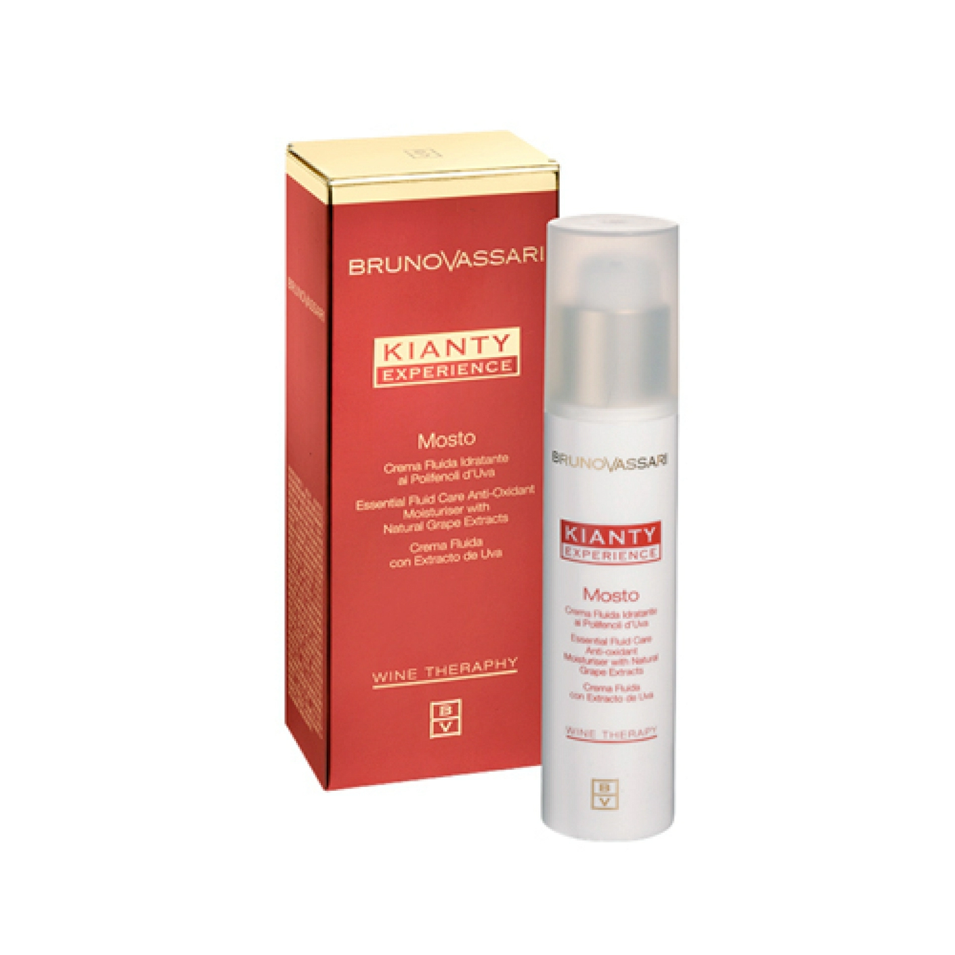 Mosto | Crema hidratante 50ml - Kianty Experience - Bruno Vassari ®