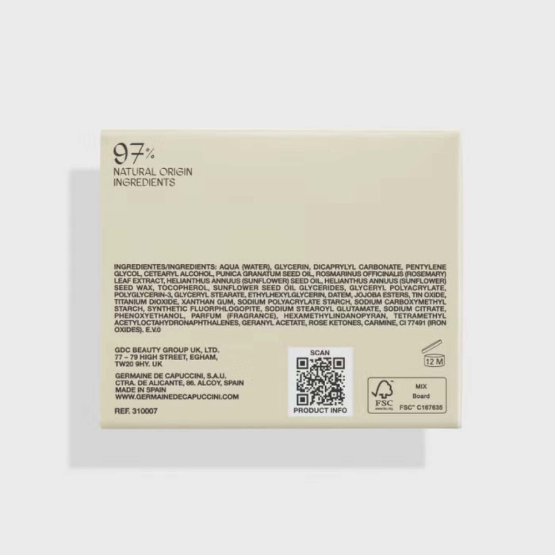 Mousse Antioxidante Corporal 100ml - Sperience - Germaine de Capuccini ®