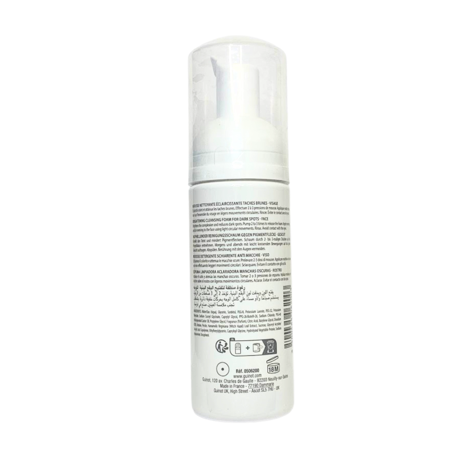 Mousse Nettoyante Newhite | Espuma Limpiadora 150ml - Guinot ®