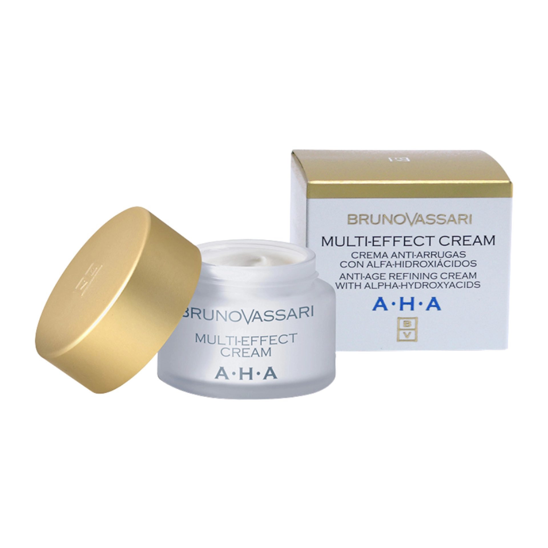 Multi Effect Cream | Crema antiarrugas 50ml - AHA - Bruno Vassari ®