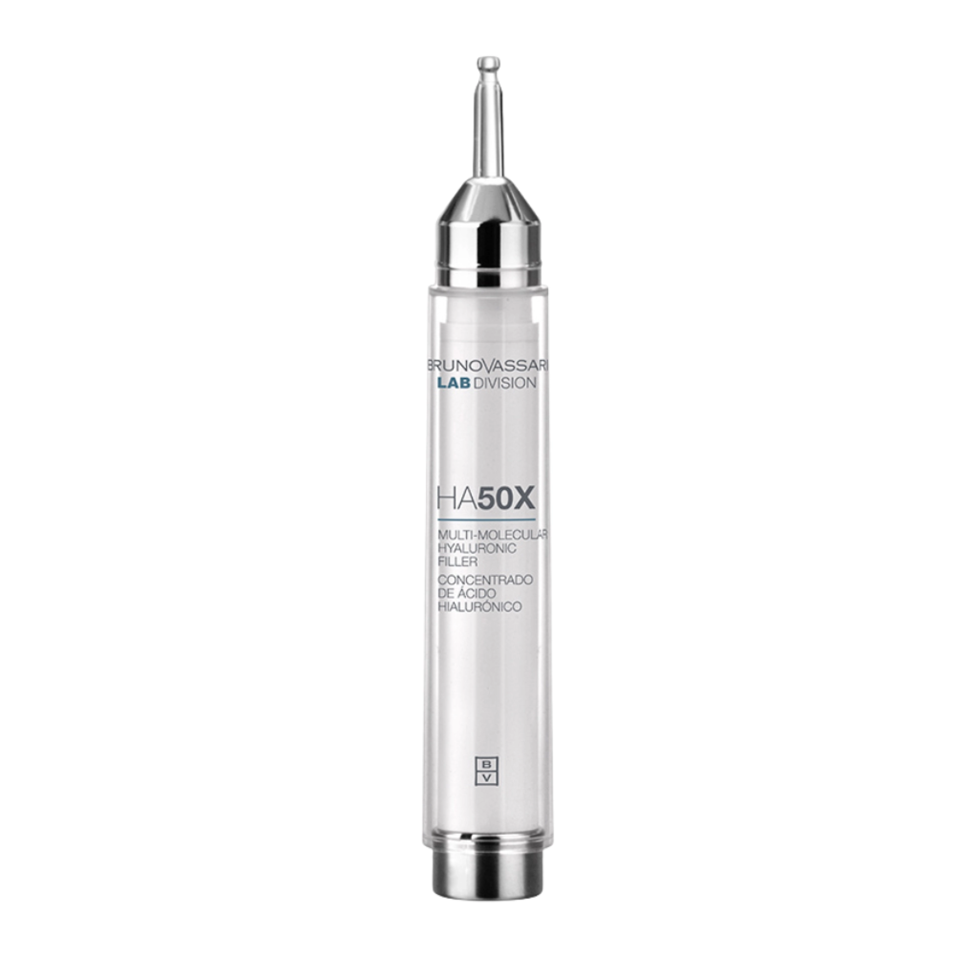 Multi Molecular Hyaluronic Filler | Sérum 15ml - HA50X - Bruno Vassari ®