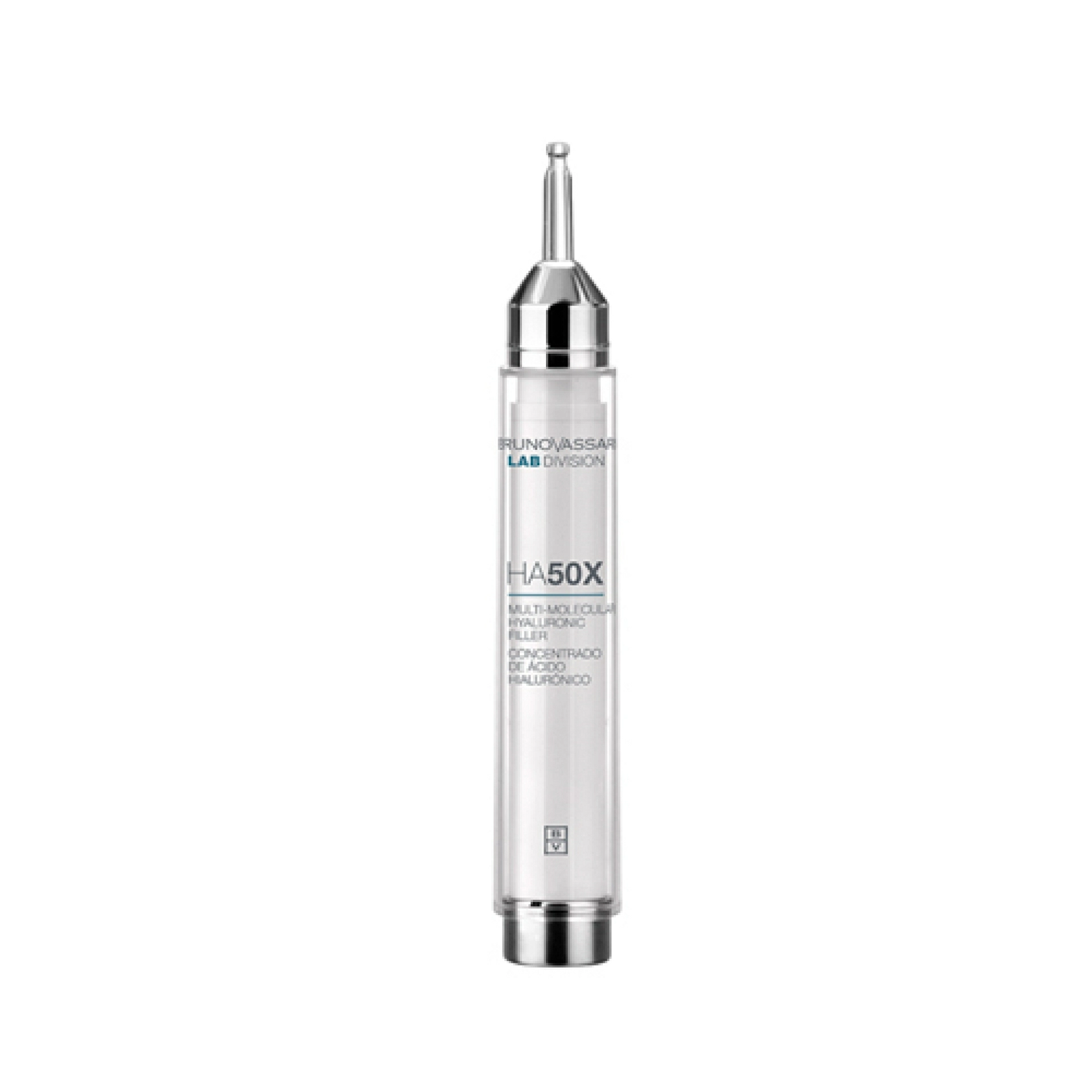 Multi Molecular Hyaluronic Filler | Sérum 15ml - HA50X - Bruno Vassari ®