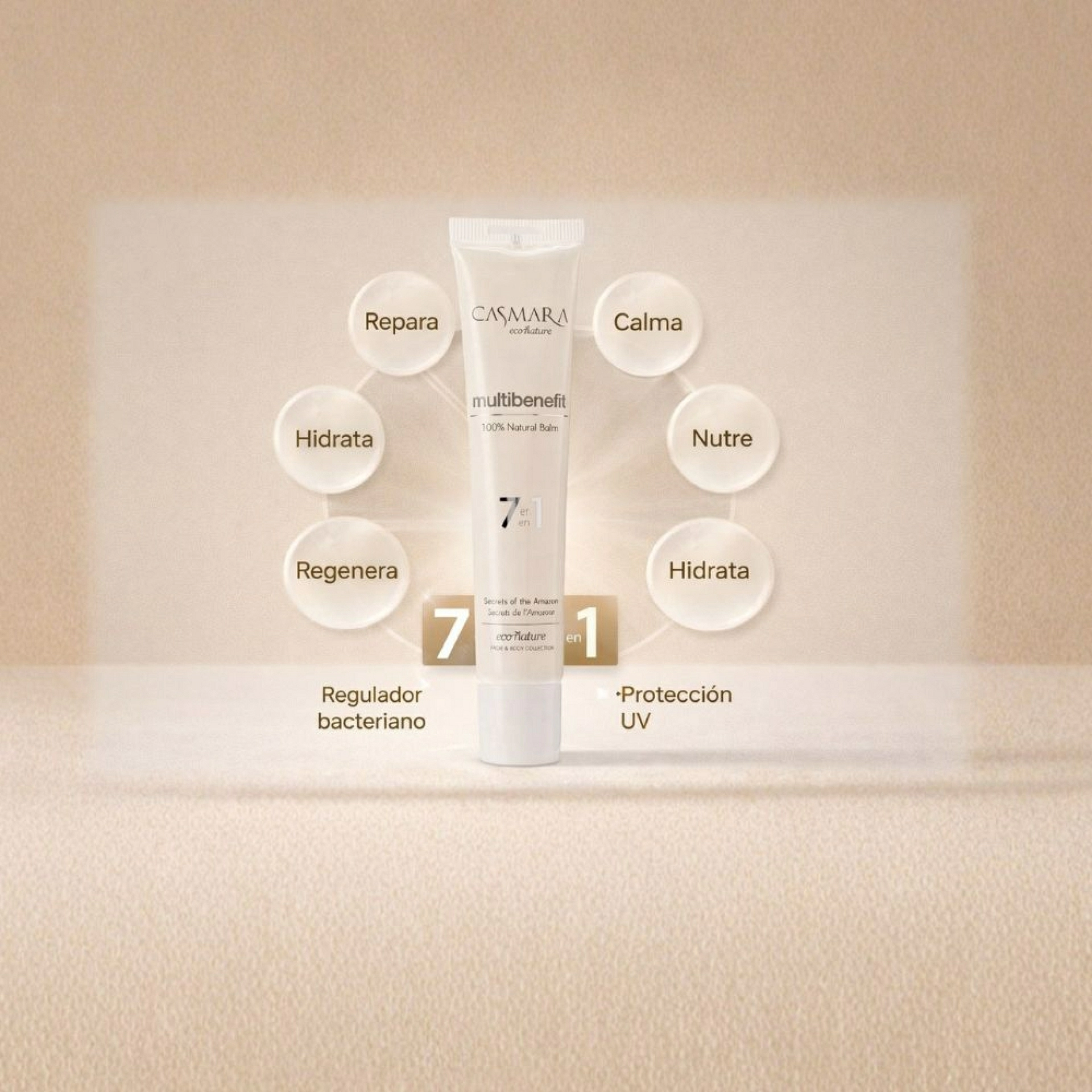 Multibenefit Natural Balm Secrets of the Amazon 50ml | Bálsamo Regenerador - Casmara ®