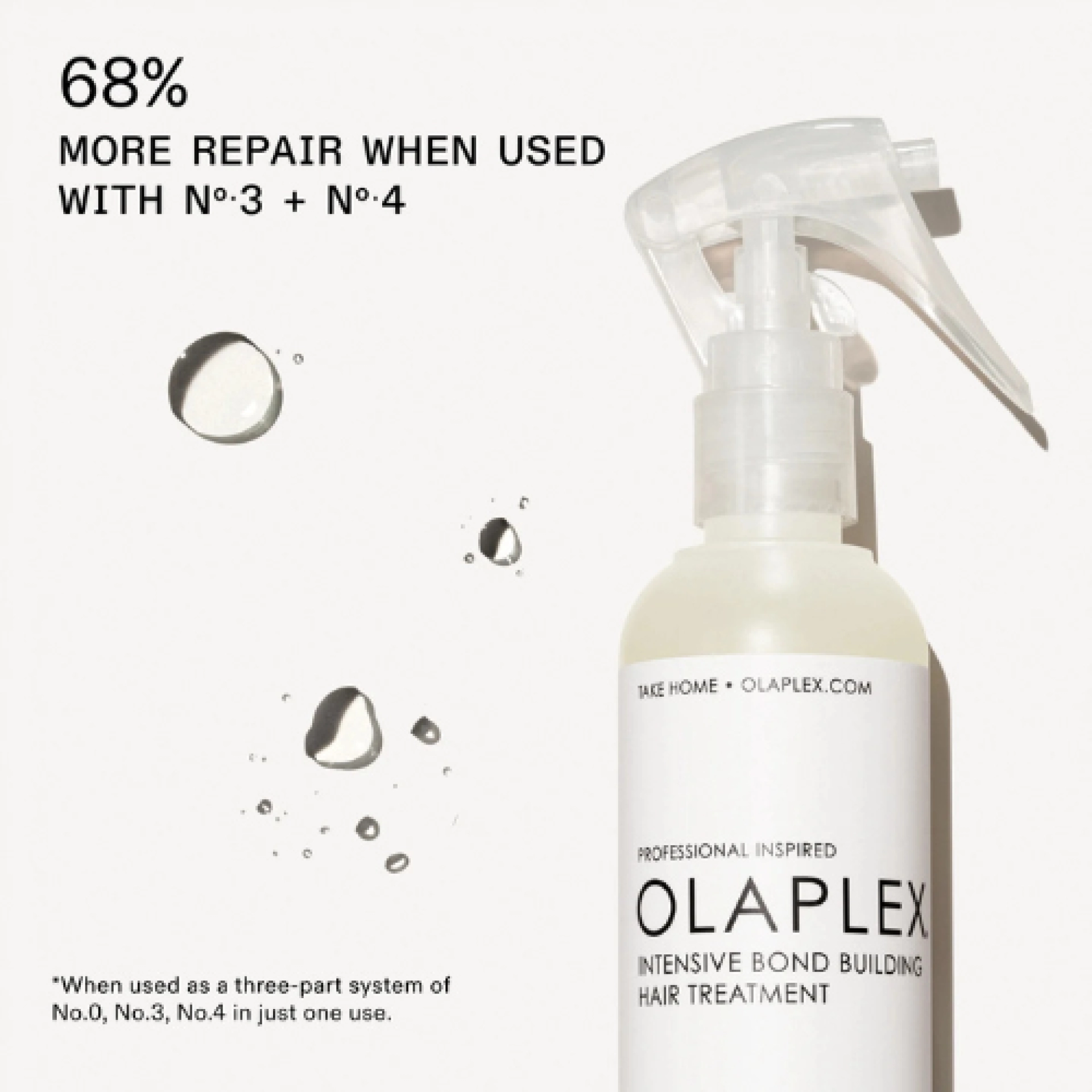 Nº 0 Intensive Bond Building Hair Treatment | Tratamiento capilar reparador intensivo 155 ml - Olaplex ®