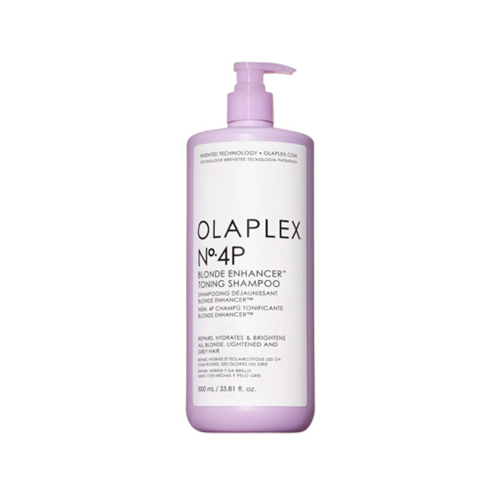Nº 4P Blonde Enhancer Toning Shampoo | Champú para cabello rubio - Olaplex ®