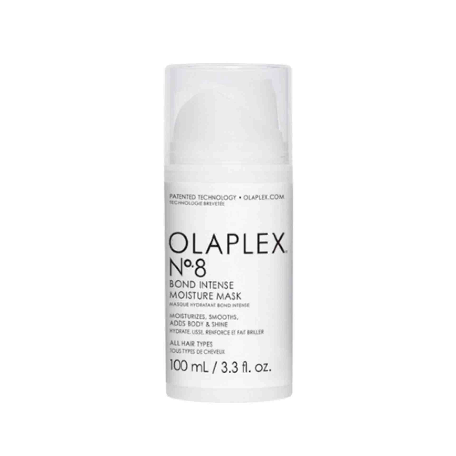 Nº 8 Bond Intense Moisture Mask | Mascarilla capilar reparadora 100 ml | Olaplex ®