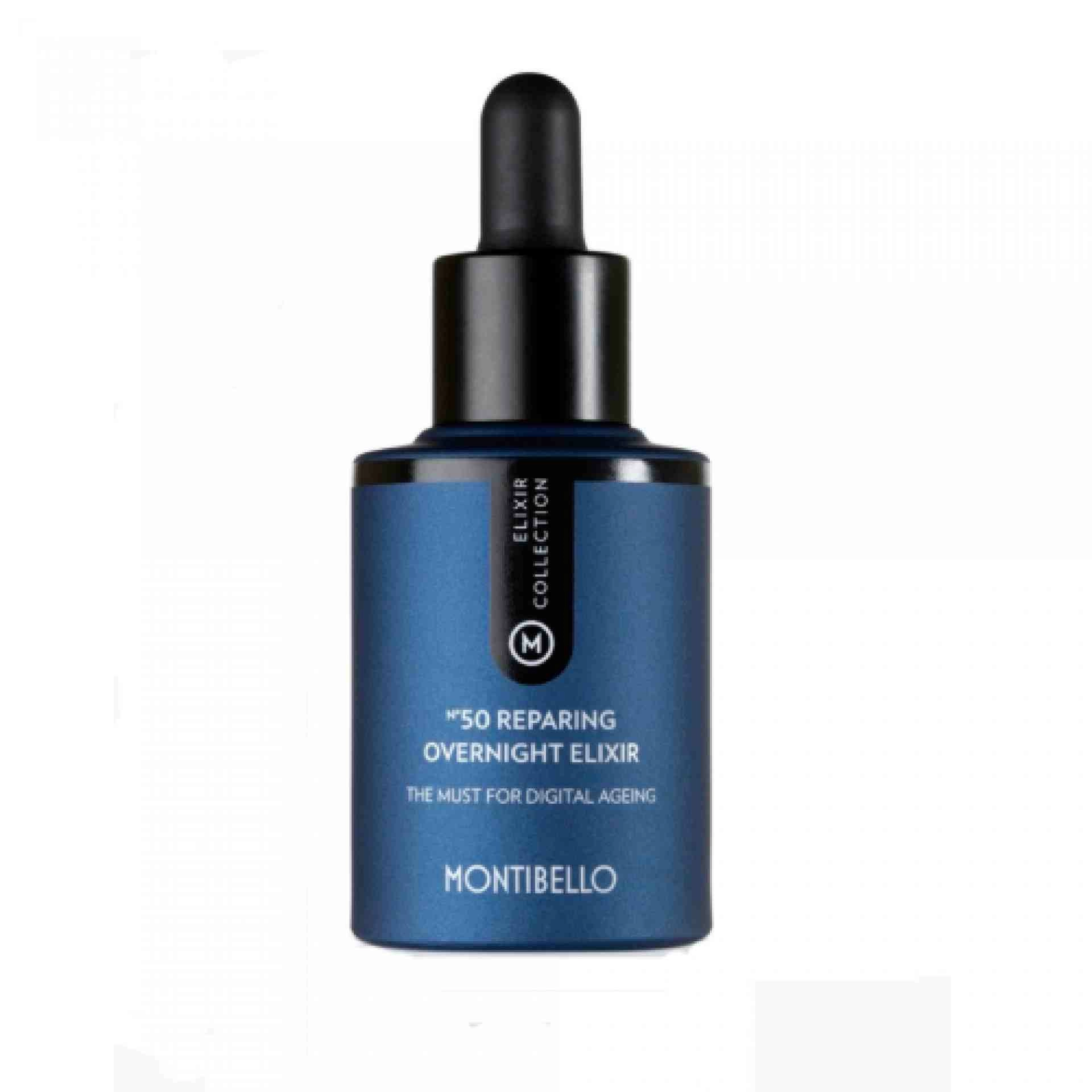 Nº50 Repairing Overnight Elixir | Elixir de noche autorreparador 30 ml - Elixir Collection - Montibello ®