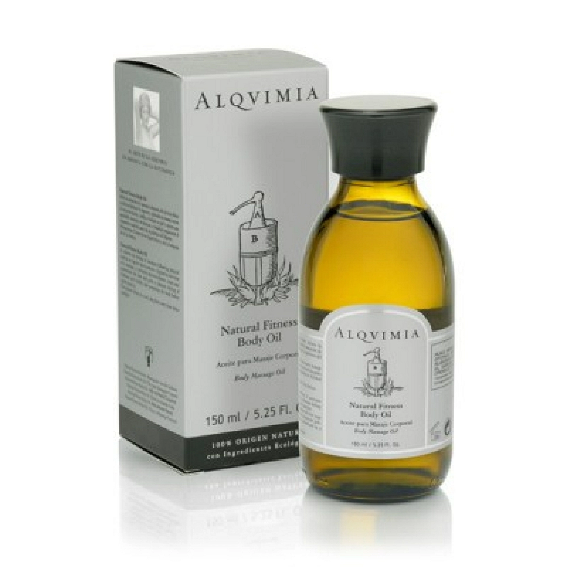 Natural Fitness Body Oil 150ml I Aceite refrescante - Alqvimia ®