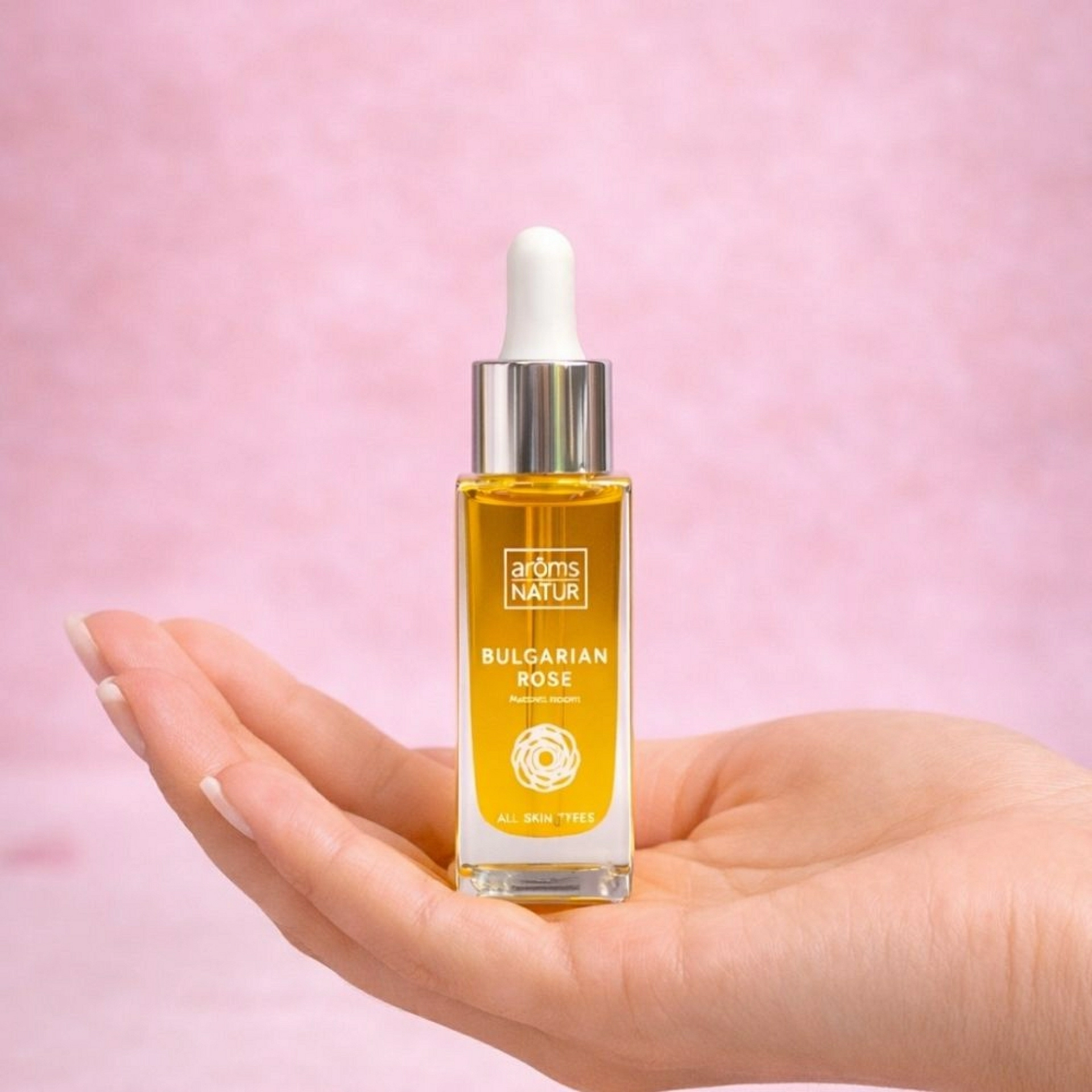 Natural Serum Rosa Bulgaria | Serum regenerador 30ml - Arôms Natur ®