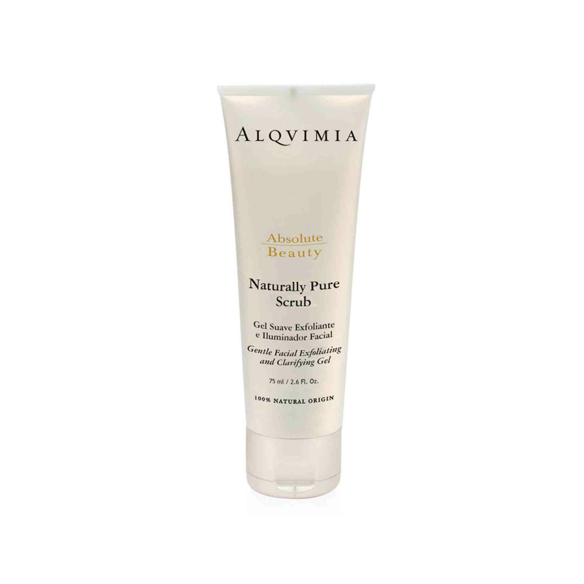 Naturally Pure Scrub I Exfoliante facial 75ml - Absolute Beauty - Alqvimia ®