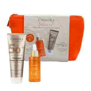 Neceser Photoaging + Vitamin Shot Serum | Kit con Sérum de Vitamina C + Protector Solar - Casmara ®