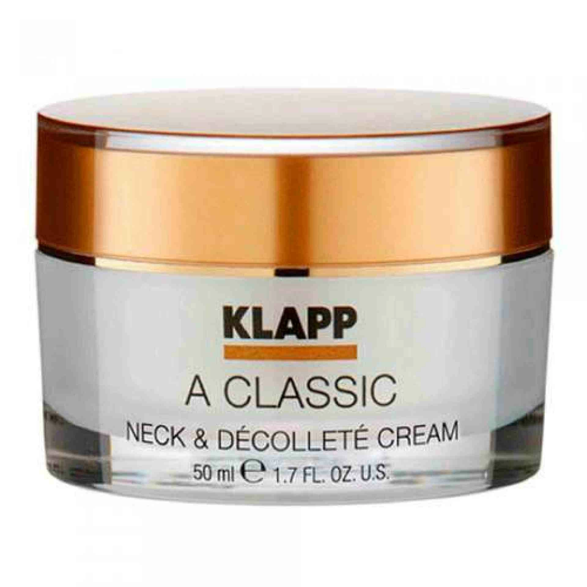 Neck & Decollete Cream | Crema Revitalizante para Cuello y Escote 50ml - A Classic - Klapp ®