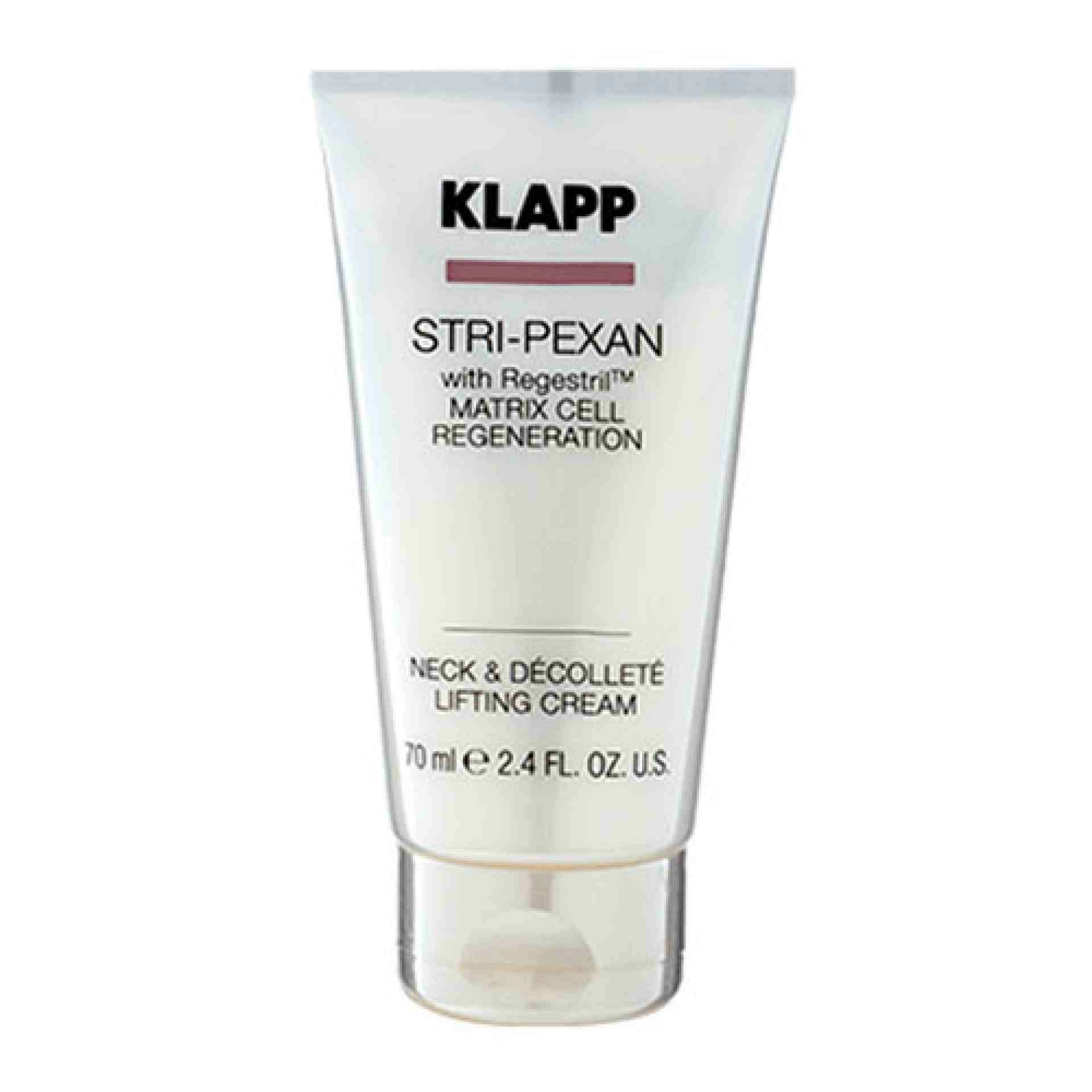 Neck & Decollete Lifting Cream | Crema Efecto Lifting  70ml - Stri-Pexan con Regestril - Klapp ®