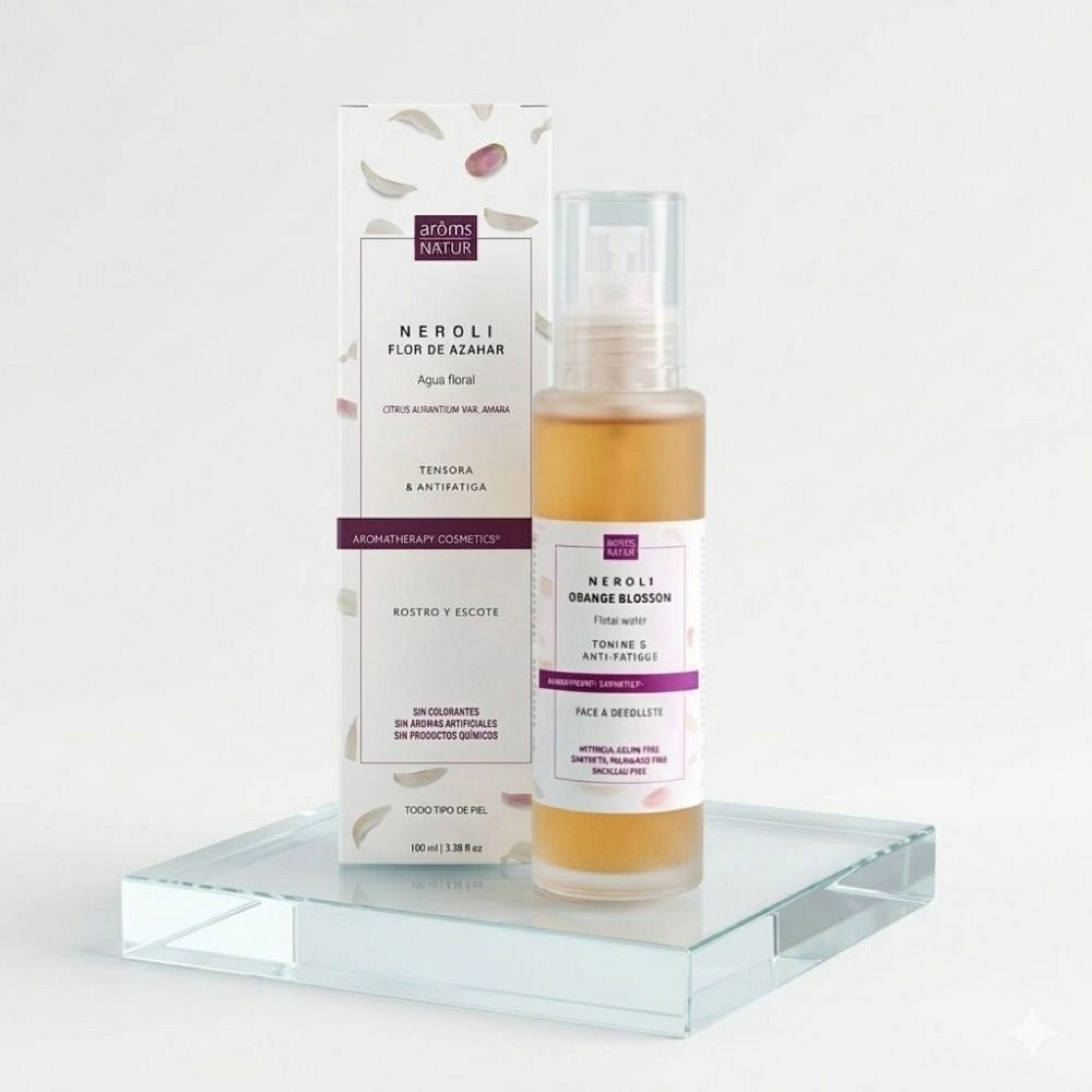 Neroli - Flor de Azahar | Agua floral seborreguladora 100ml - Hidrolatos - Arôms Natur ®