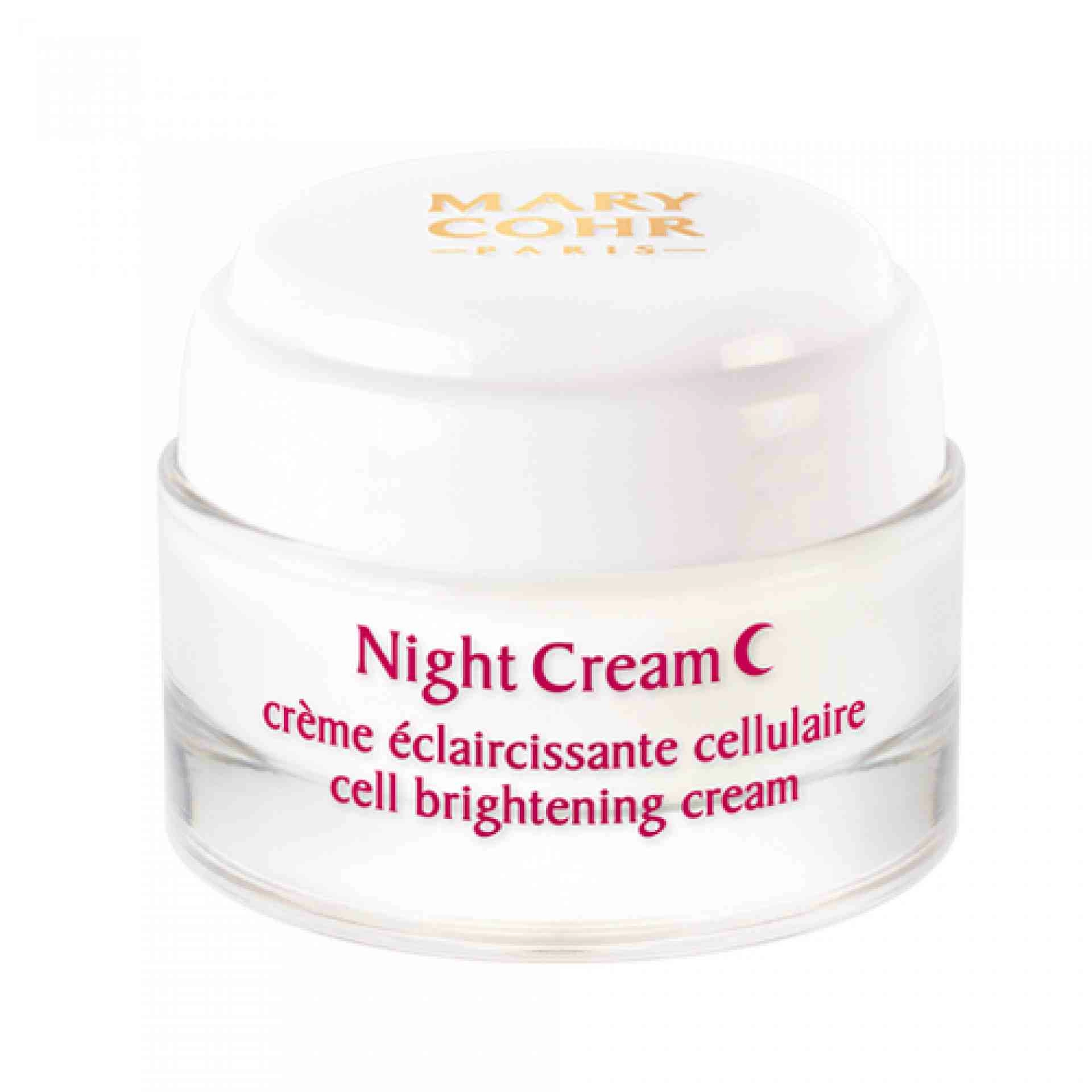 Night Cream Eclaircissante Cellulaire I Crema de Noche Iluminadora 50ml - Mary Cohr ®