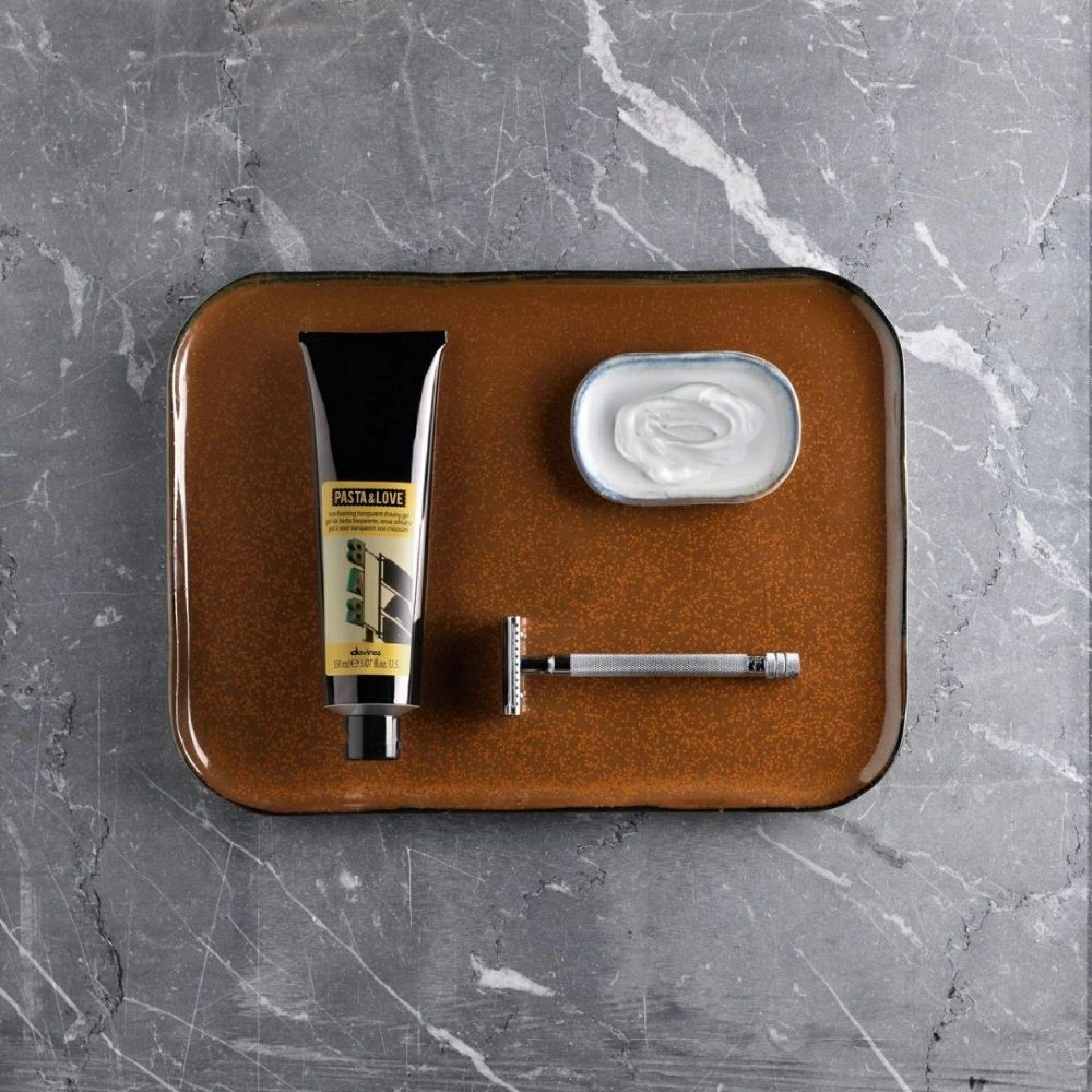 NON FOAMING TRANSPARENT SHAVING GEL | Gel de afeitado transparente 150ml - Pasta&Love - Davines ®