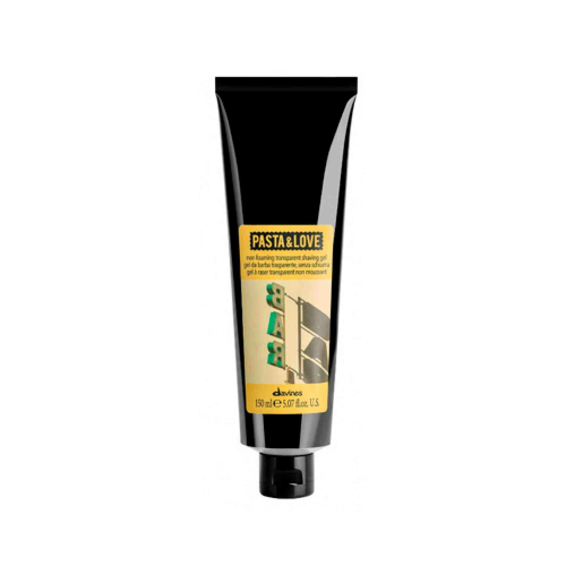 NON FOAMING TRANSPARENT SHAVING GEL | Gel de afeitado transparente 150ml - Pasta&Love - Davines ®