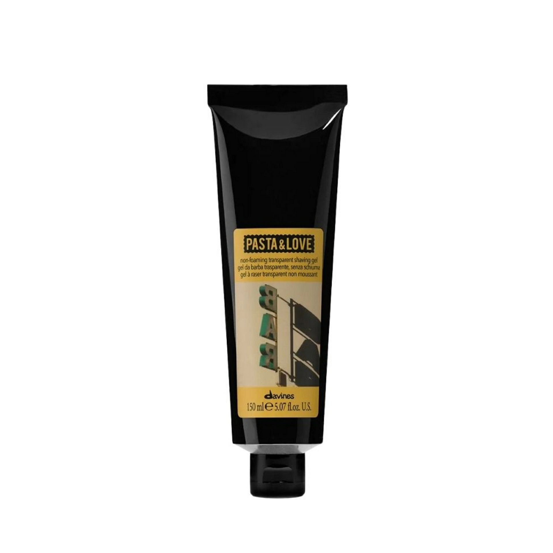 NON FOAMING TRANSPARENT SHAVING GEL | Gel de afeitado transparente 150ml - Pasta&Love - Davines ®