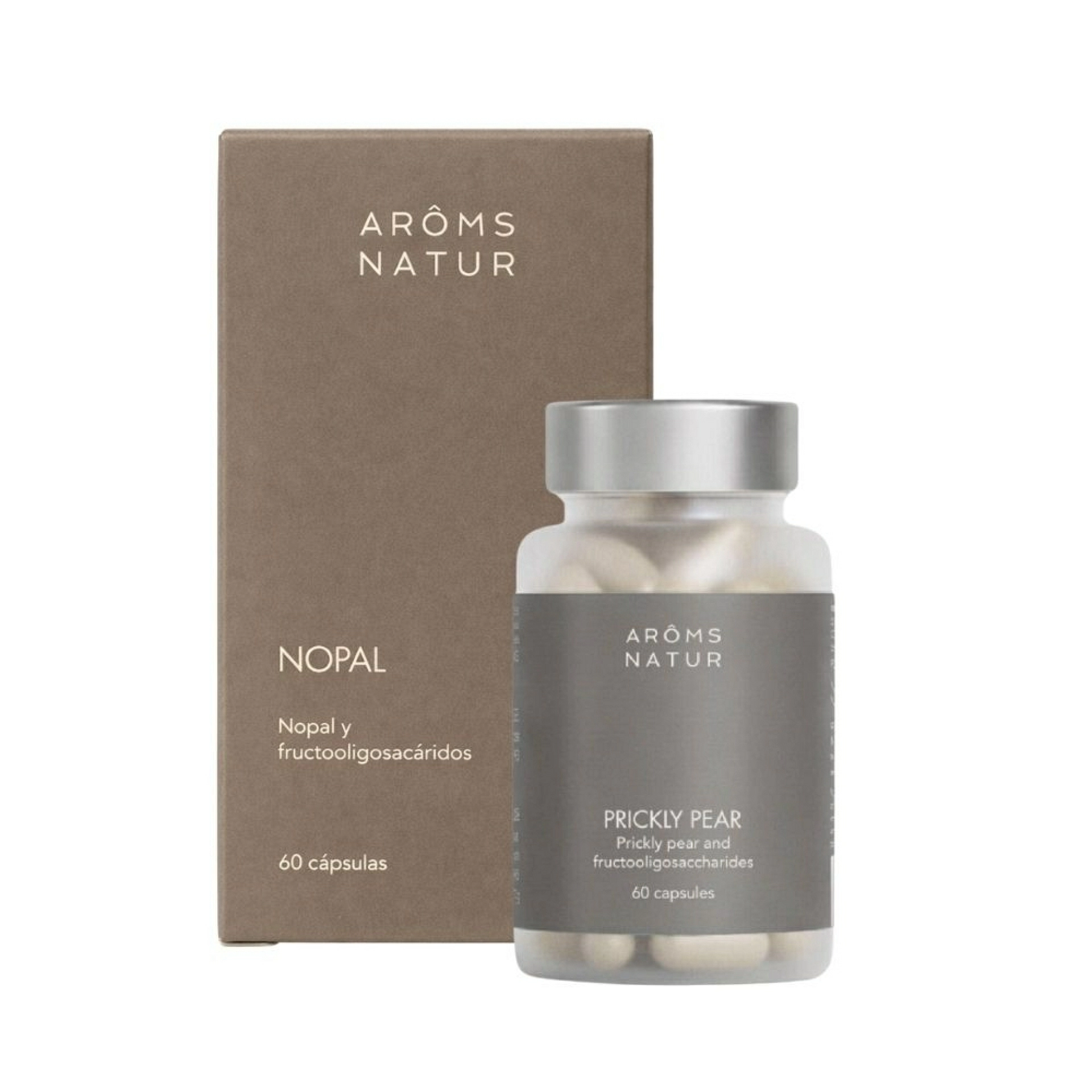 Nopal 60 Cápsulas | Atrapa Grasas - Nutricosméticos - Arôms Natur ®