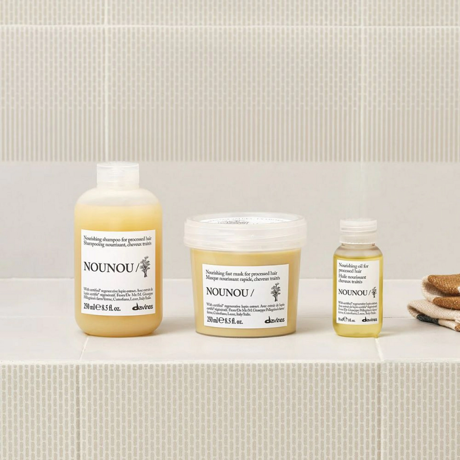 NOUNOU / Shampoo | Champú para pelo maltratado - Essential Haircare - Davines ®
