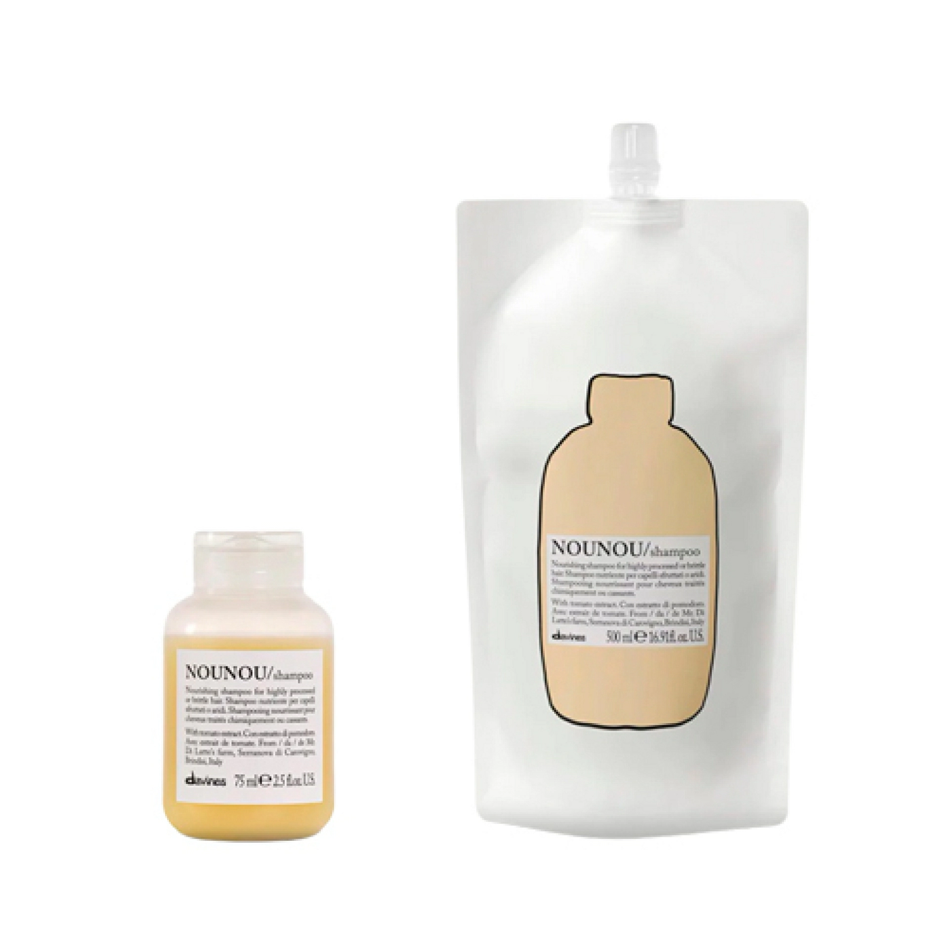 NOUNOU / Shampoo | Champú para pelo maltratado - Essential Haircare - Davines ®