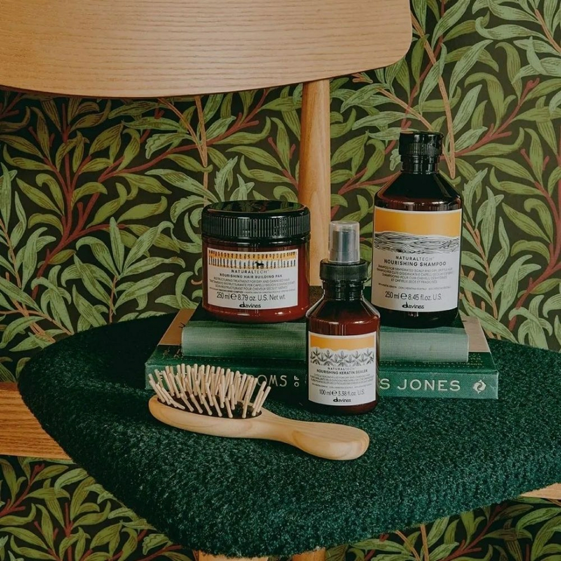 NOURISHING HAIR BUILDING PAK | Mascarilla cabellos secos y dañados - Naturaltech - Davines ®