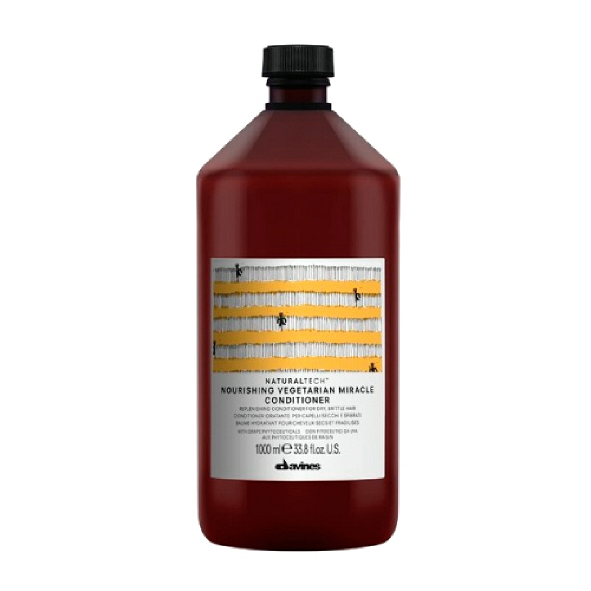 NOURISHING VEGETARIAN MIRACLE CONDITIONER | Acondicionador cabellos secos y dañados - Naturaltech - Davines ®