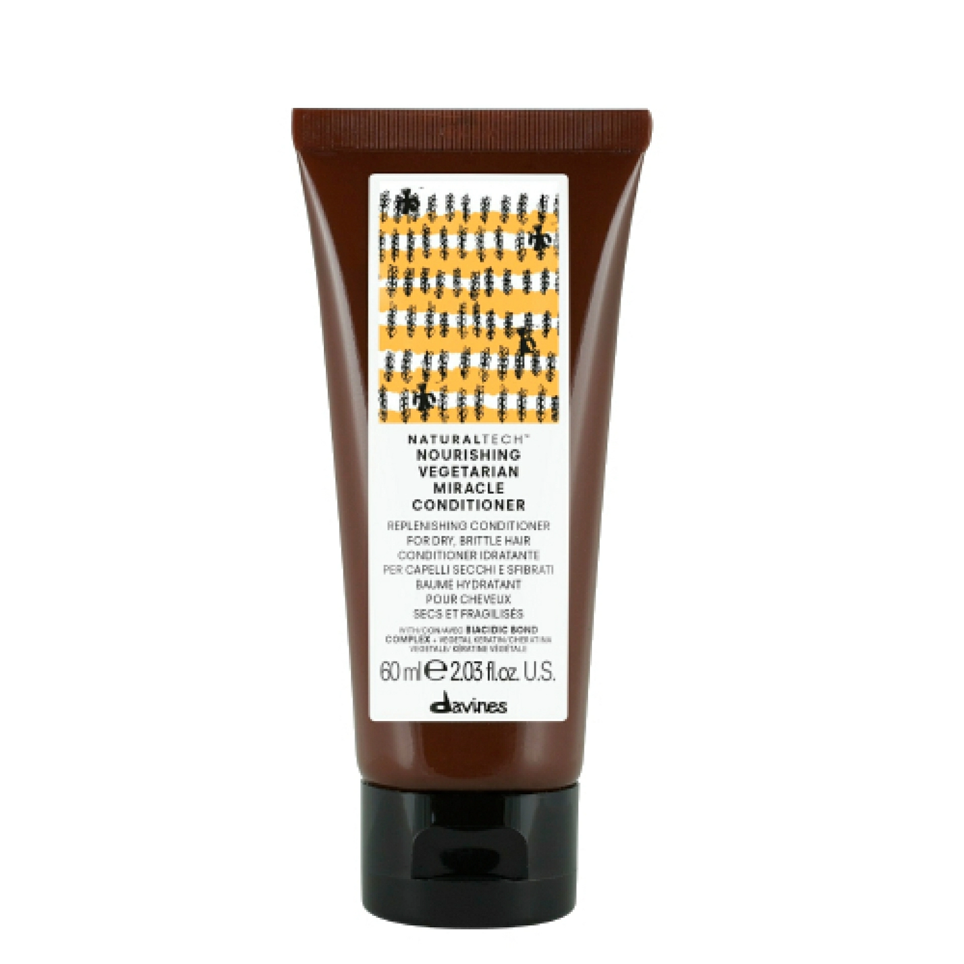 NOURISHING VEGETARIAN MIRACLE CONDITIONER | Acondicionador cabellos secos y dañados - Naturaltech - Davines ®