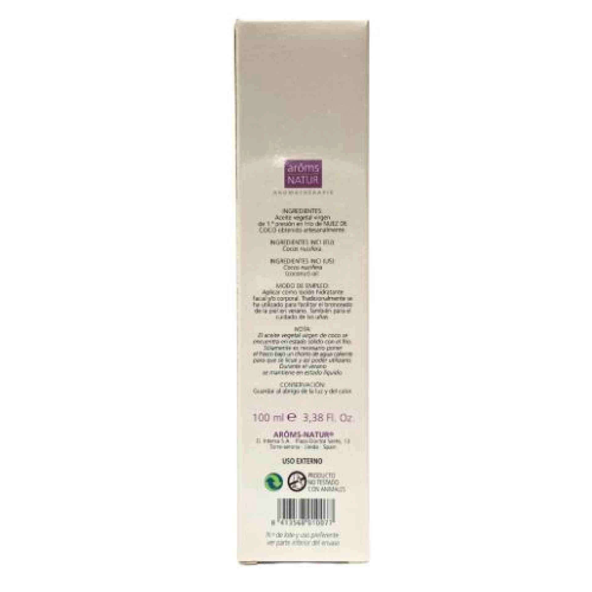Nuez de Coco | Aceite vegetal hidratante 100ml - Arôms natur ®