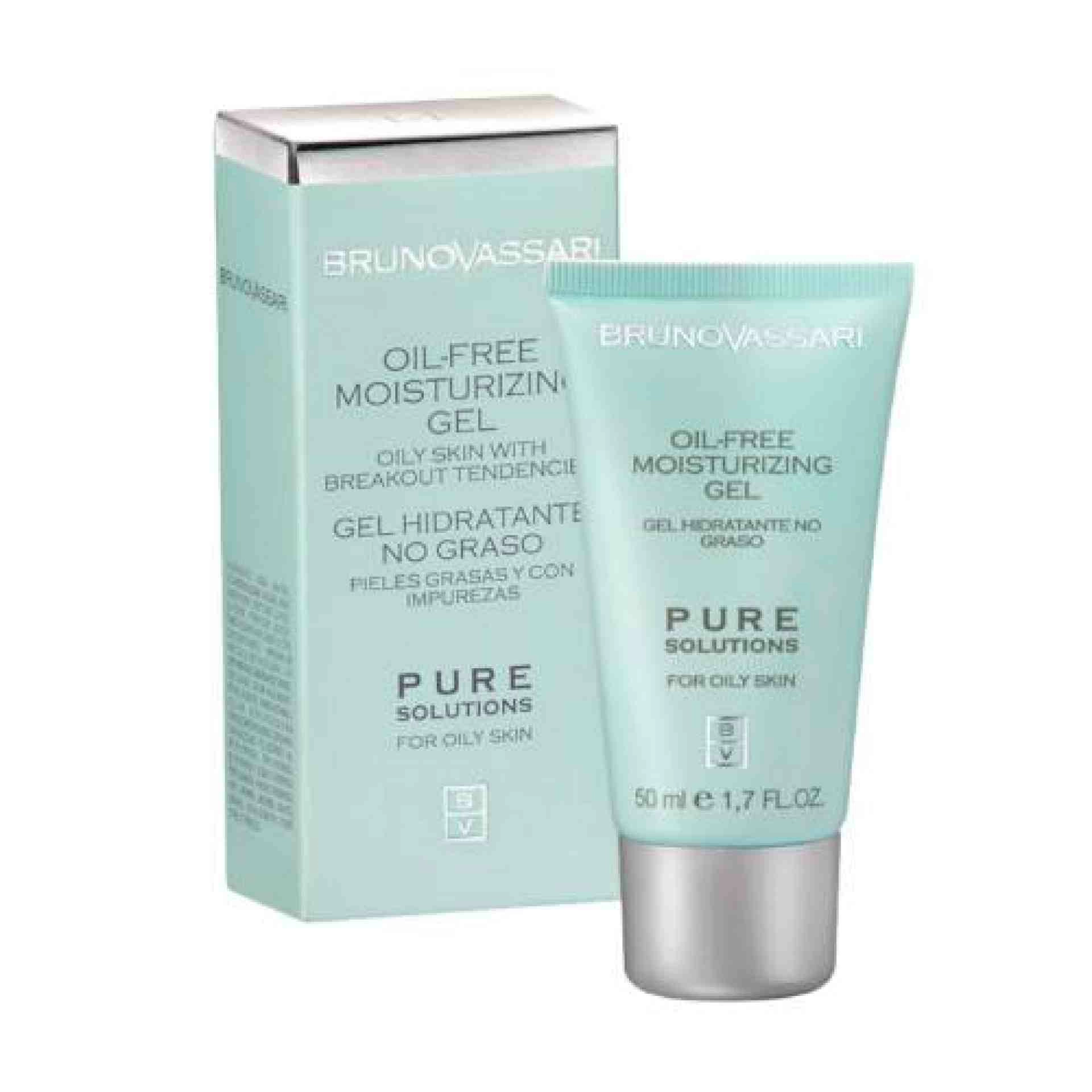 Oil-Free Moisturizing Gel | Hidratante no graso 50ml - Pure Solutions - Bruno Vassari ®