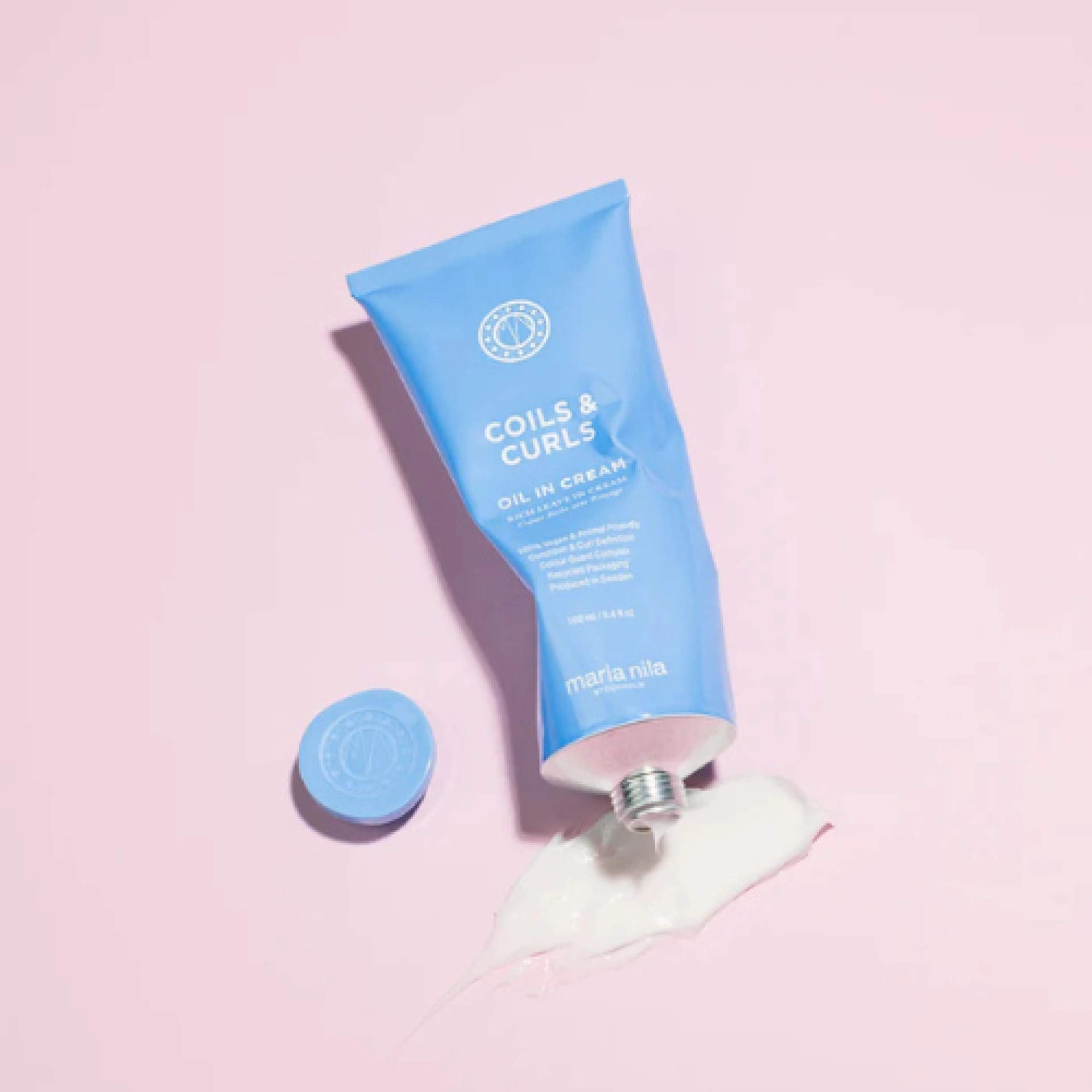 Oil In Cream | Crema Definidora 100 ml - Coils & Curls  - Maria Nila ®