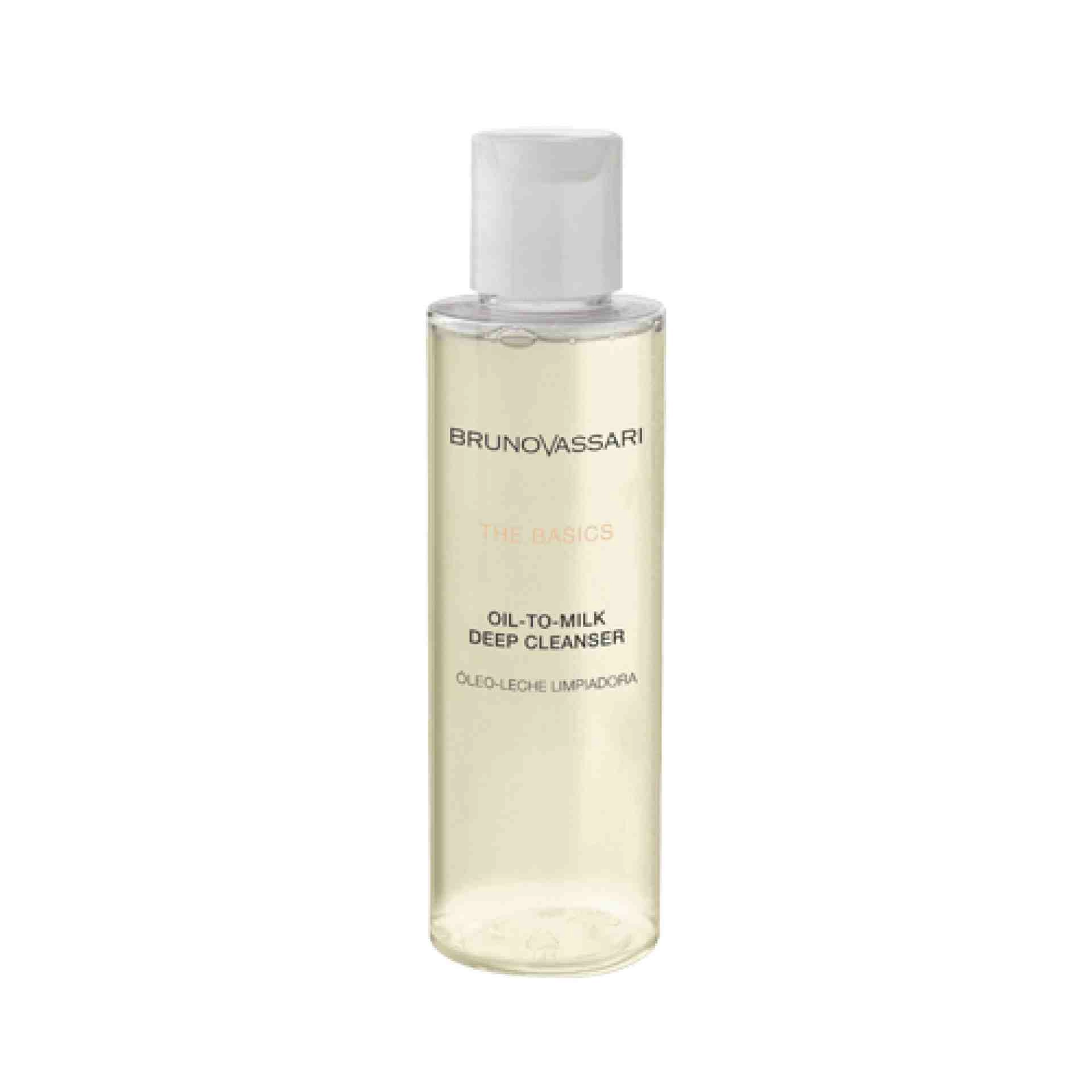 Oil to Milk Deep Cleanser | Aceite desmaquillante 150ml - The Basics - Bruno Vassari ®