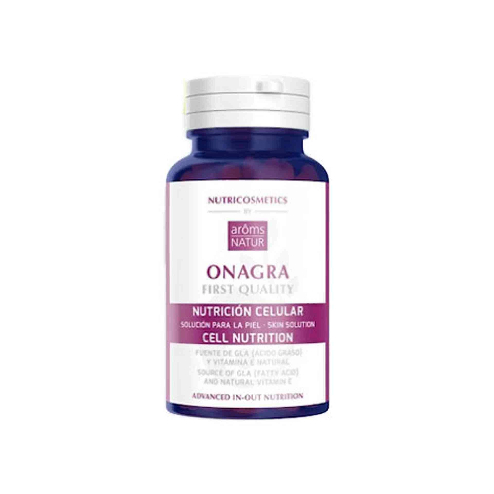 Onagra 60 Perlas | Complemento Hidratante - Nutricosméticos - Arôms Natur ®