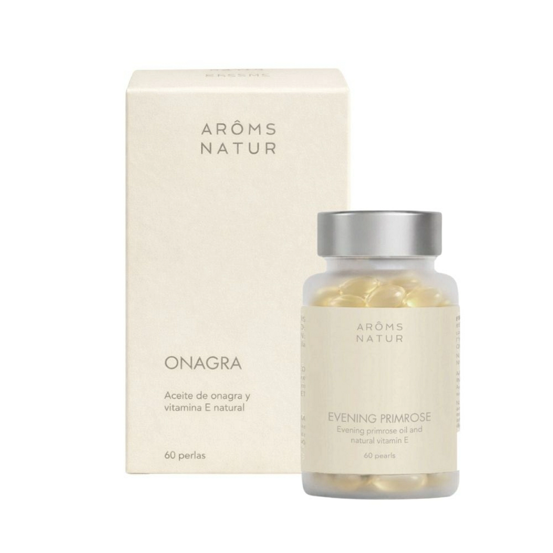 Onagra 60 Perlas | Complemento Hidratante - Nutricosméticos - Arôms Natur ®