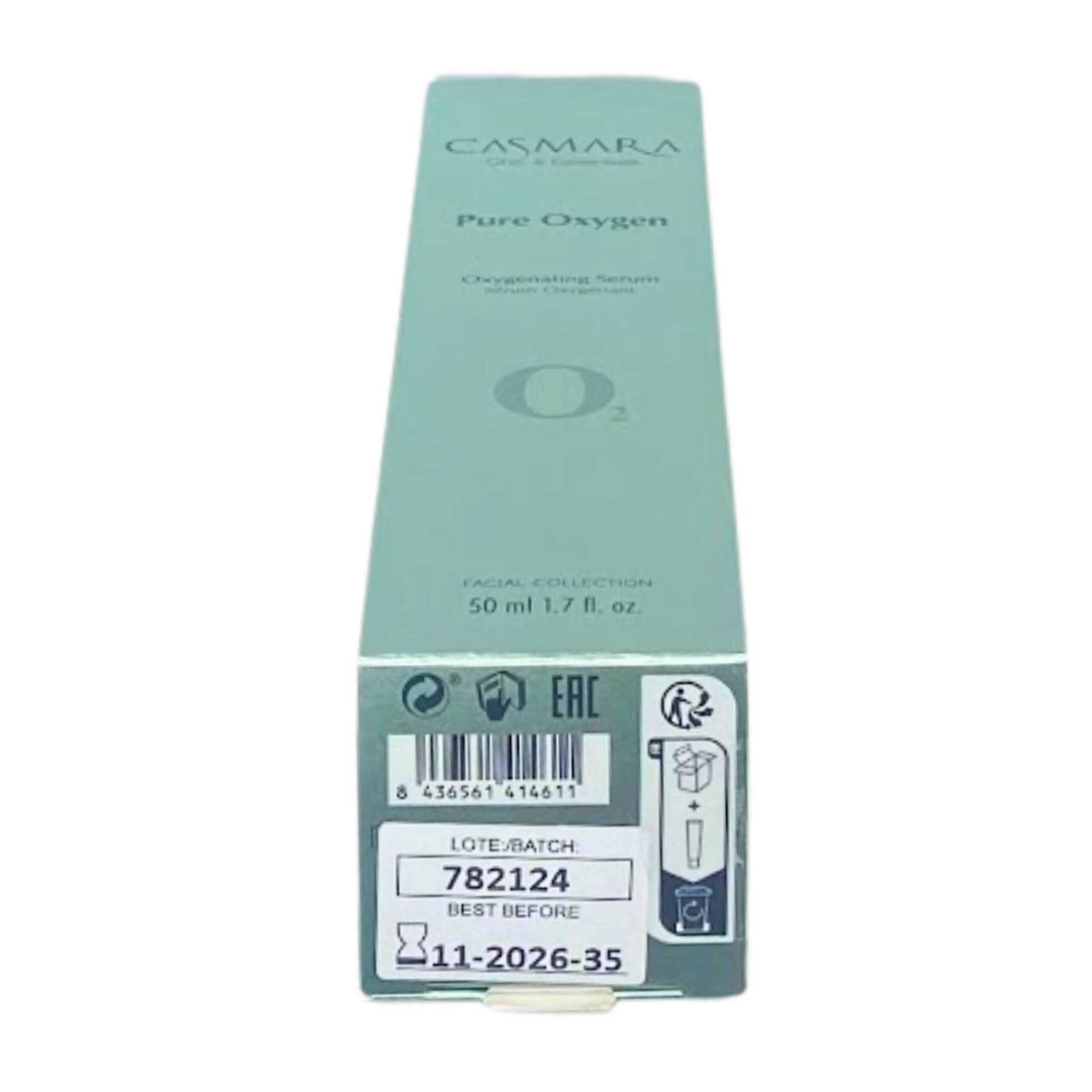 Oxygenating Serum | Sérum oxigenante 50 ml - Pure Oxygen - Casmara ®