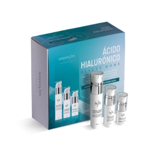 Pack Ácido Hialurónico | Crema 50ml, Sérum 30ml y contorno de ojos 15ml - Nirvana Spa ®