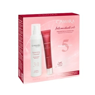 Pack Antioxidante con Crema - Antioxidant Set Hydro | Limpiador 150ml + Crema hydro 50ml - Casmara ®