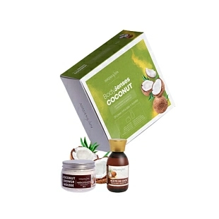 Pack BodySenses Coconut | Coconut Shower Mousse 200ml + Aceite de Coco 125 ml - Nirvana Spa ®