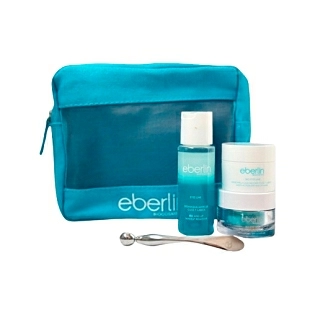 Pack Contorno de Ojos | Contorno 15ml + Mascarilla 15ml + Desmaquillante 50ml + Masajeador - Bio Eyes Line - Eberlin ®