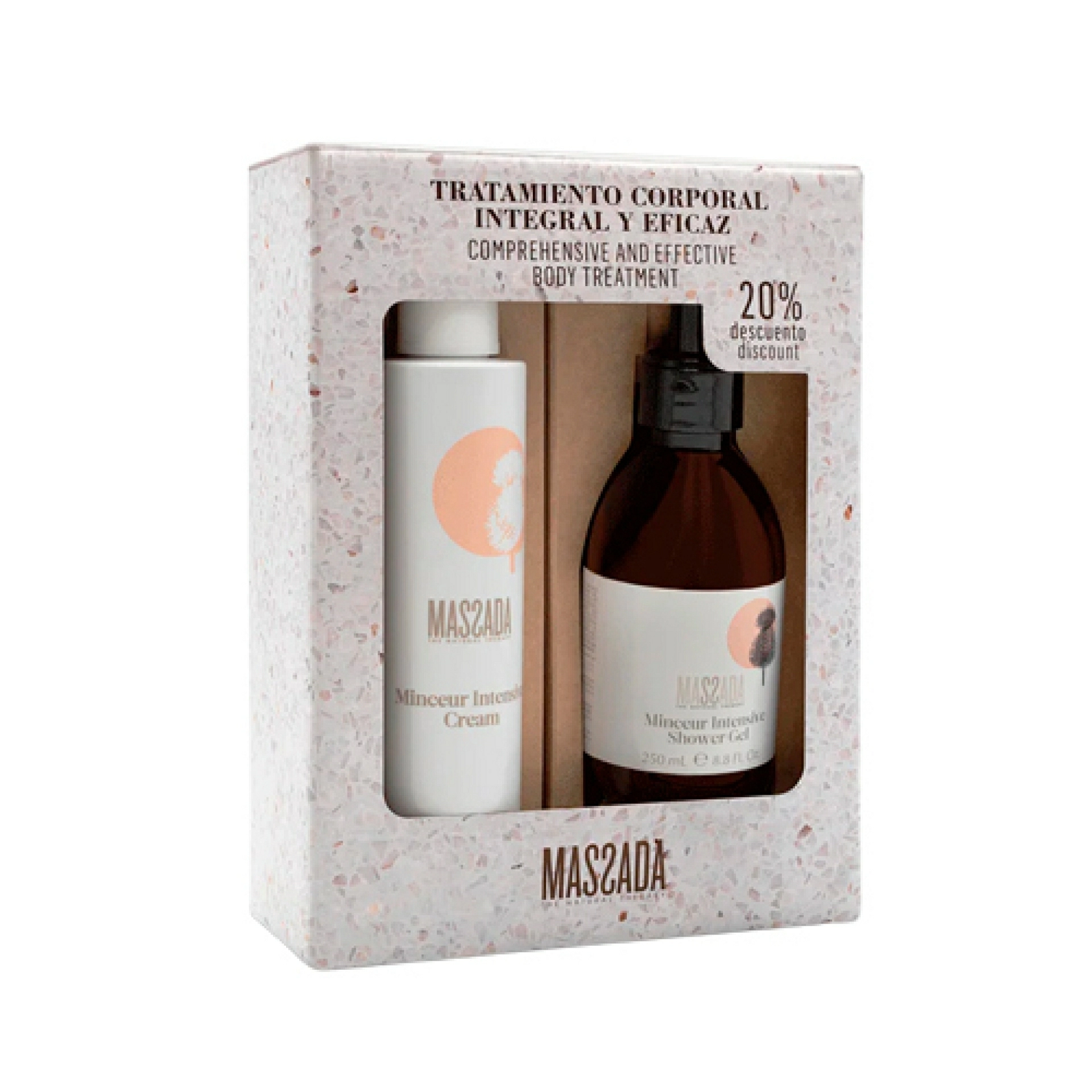 Pack Corporal Volumen y Grasa | Crema Minceur + Gel de Ducha Minceur - Massada ®