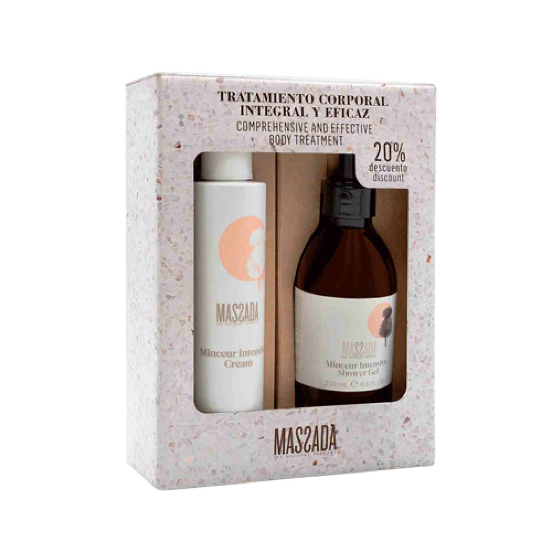 Pack Corporal Volumen y Grasa | Crema Minceur + Gel de Ducha Minceur - Massada ®