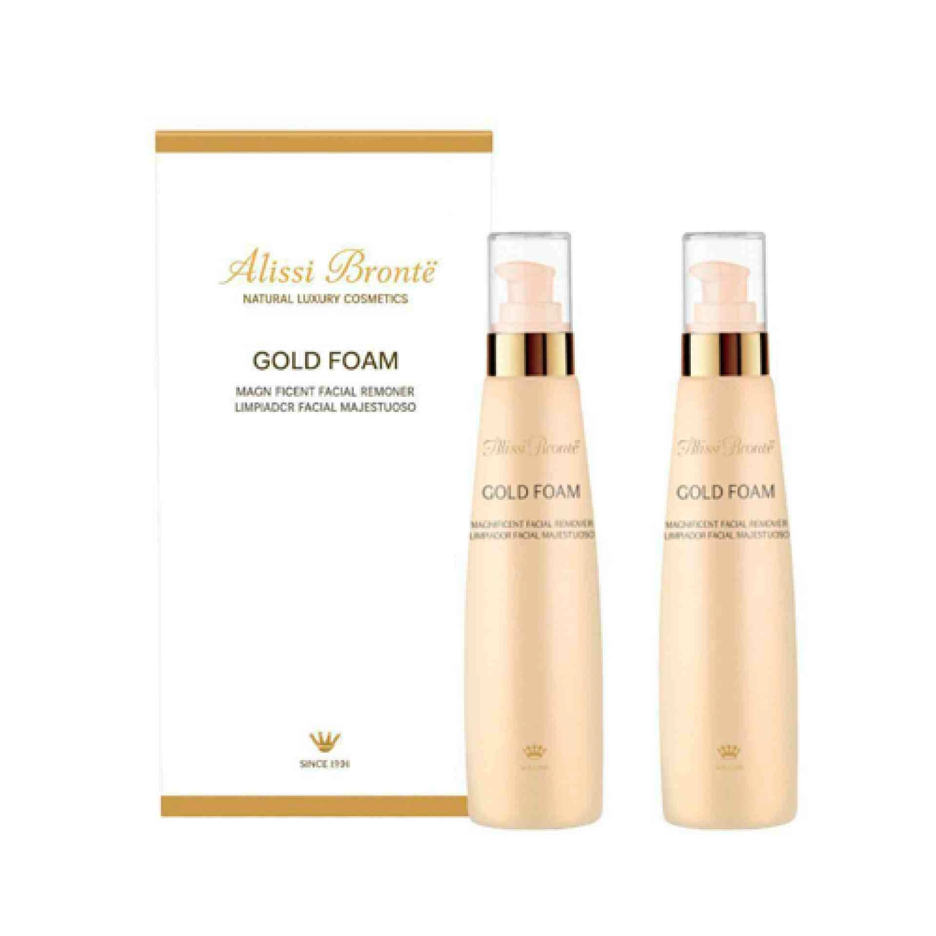 Pack Dúo Gold Foam | Limpiadores faciales 2x200ml - Diamond Gold - Alissi Brontë ®