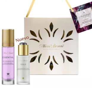 Pack Essential | Belleza Radiante | Essential Oxygen Booster 50ml + Gold Elixir Serum 30ml - Alissi Brontë ®