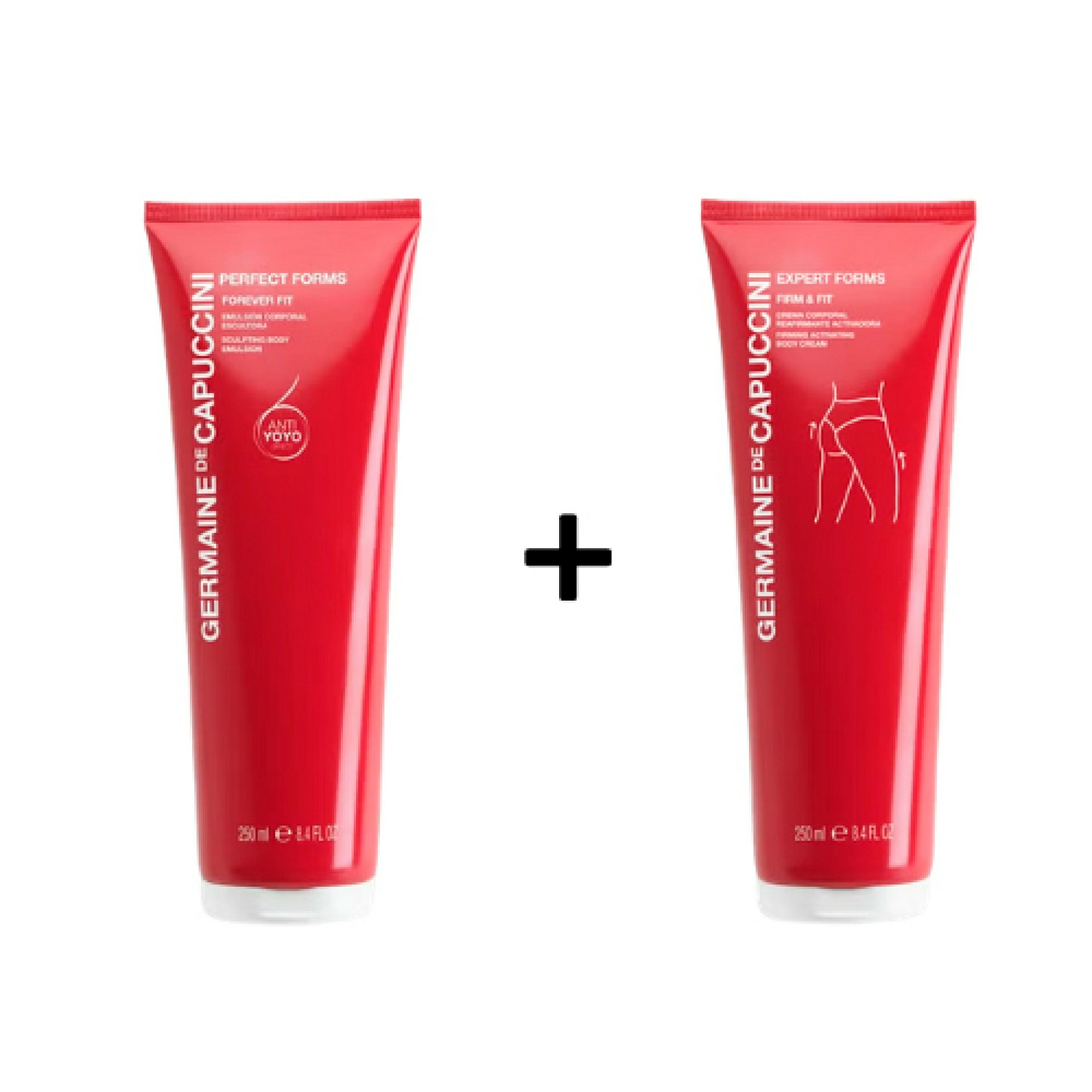 Pack Expert Forms | Firm & Fit 250ml + Forever Fit 250ml - Germaine de Capuccini ®
