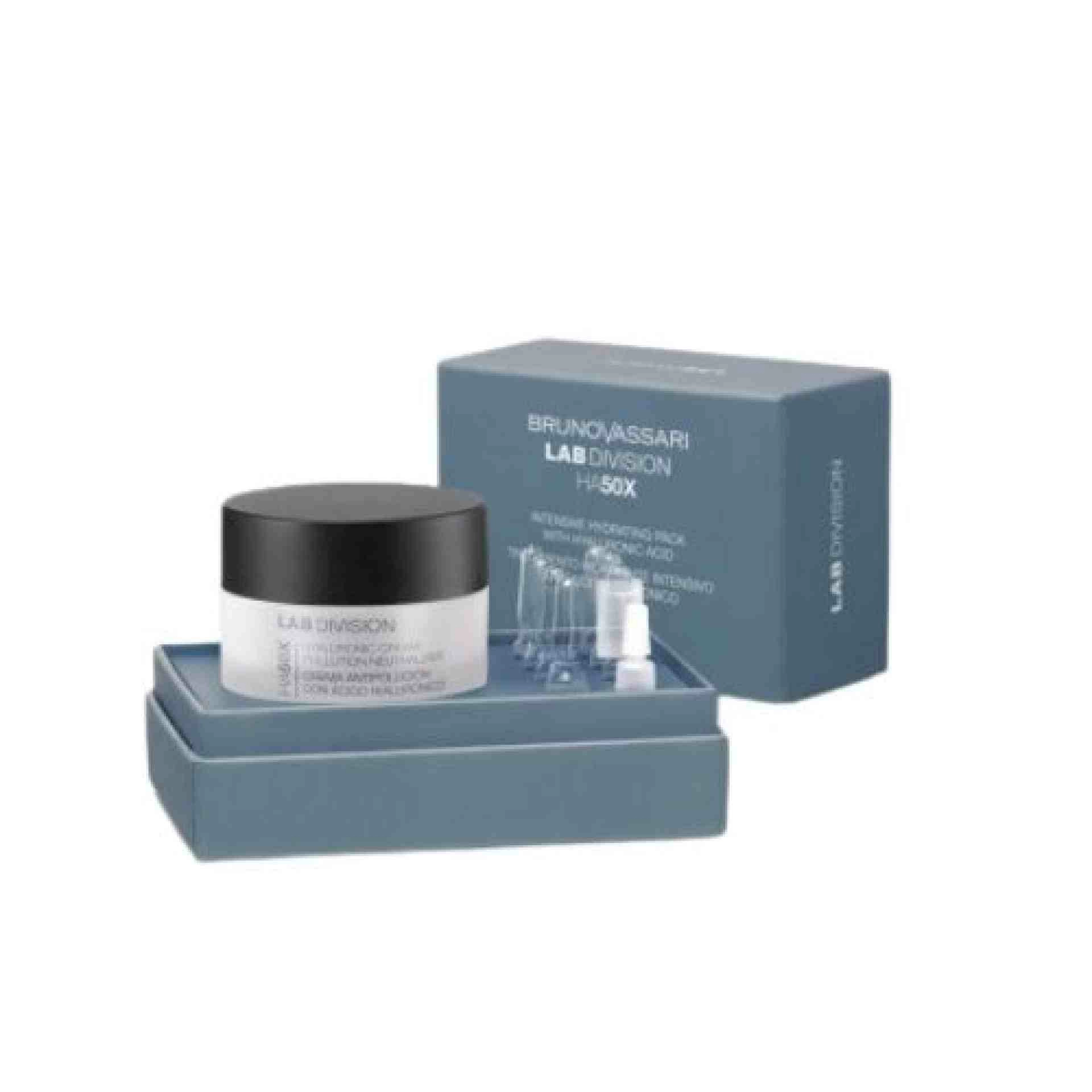 Pack Hidratante - Hyaluronic Cream Pollution Neutralic  y 4D Hyaluronic Acid + B5 - HA50X - Bruno Vassari ®